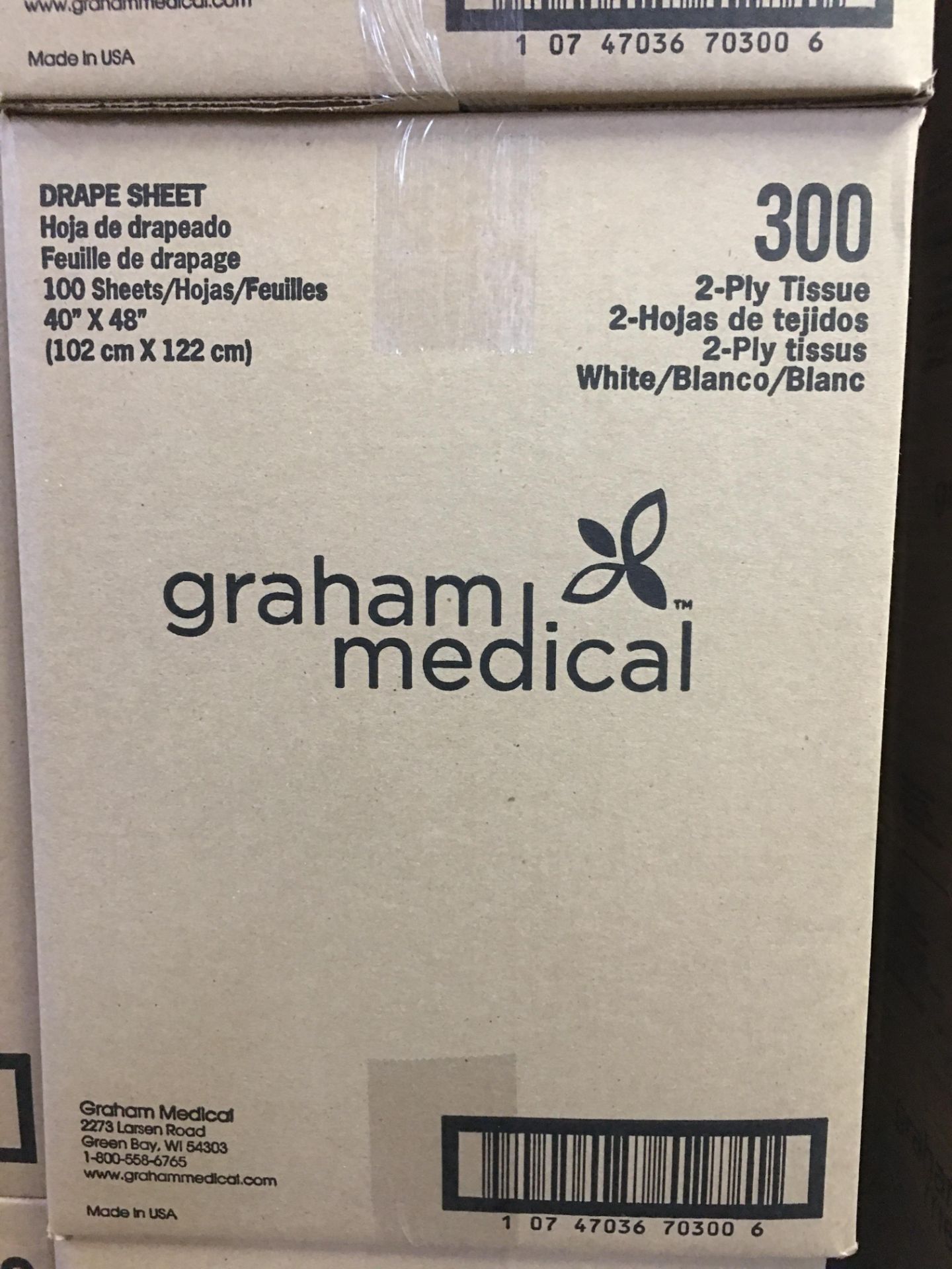 Graham Medical Drape Sheet Pallet Lot - Image 2 of 2