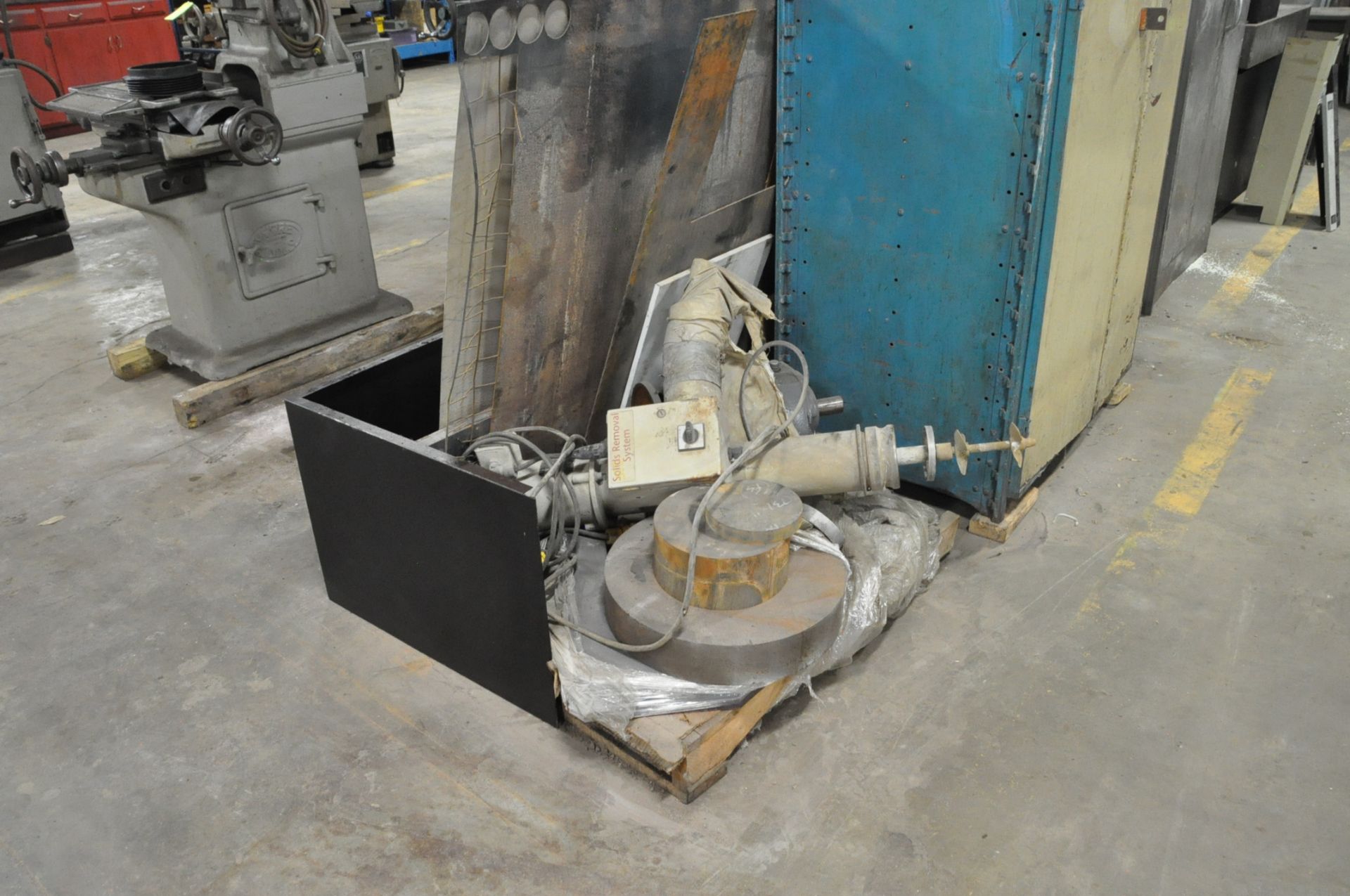 Lot-Various Sheet Metal Cutoff Stock, Solids Removal System - Image 2 of 2