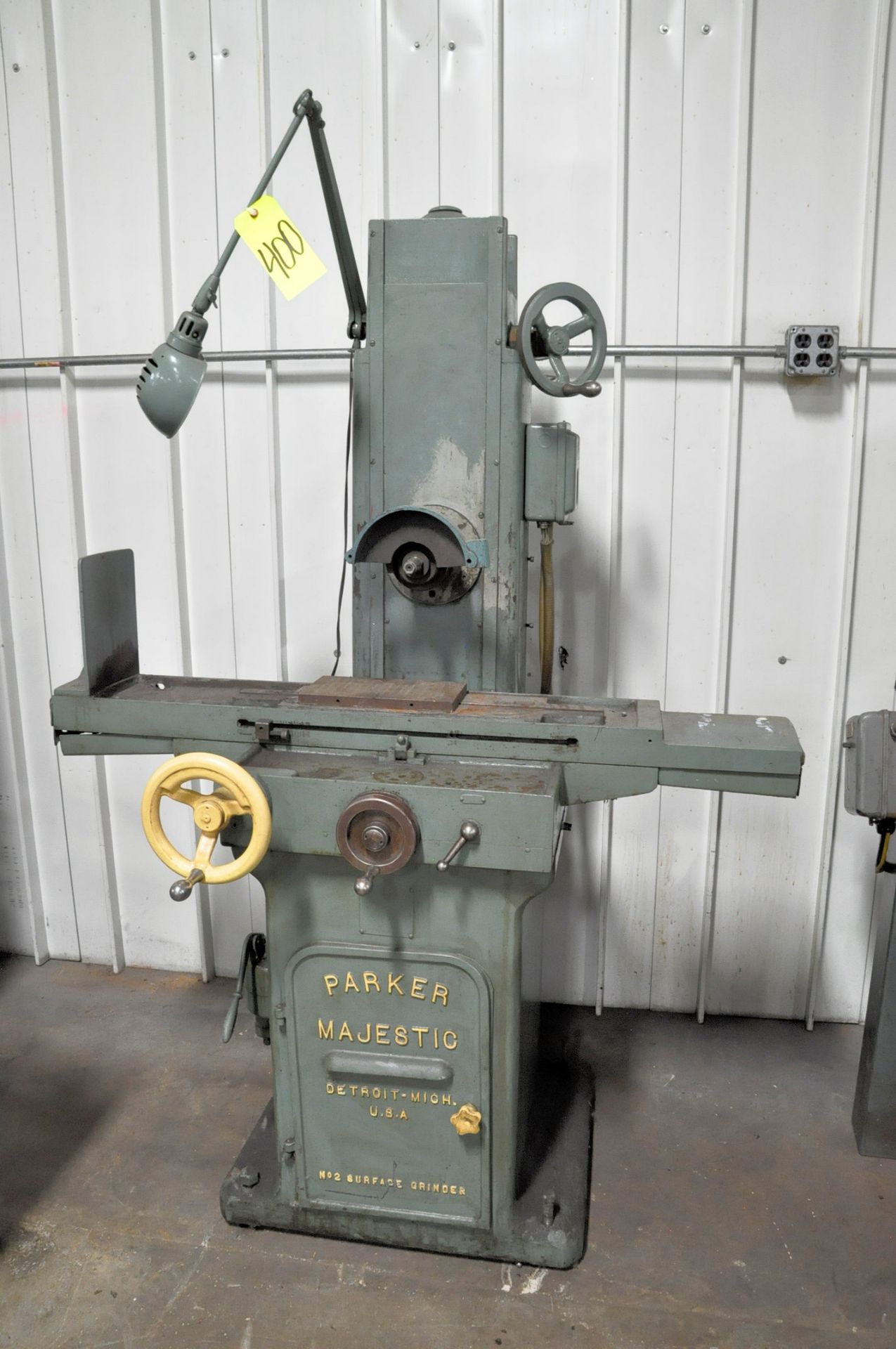 Parker Majestic No. 2, 6" x 18" Hand Feed Surface Grinder, - Image 2 of 3