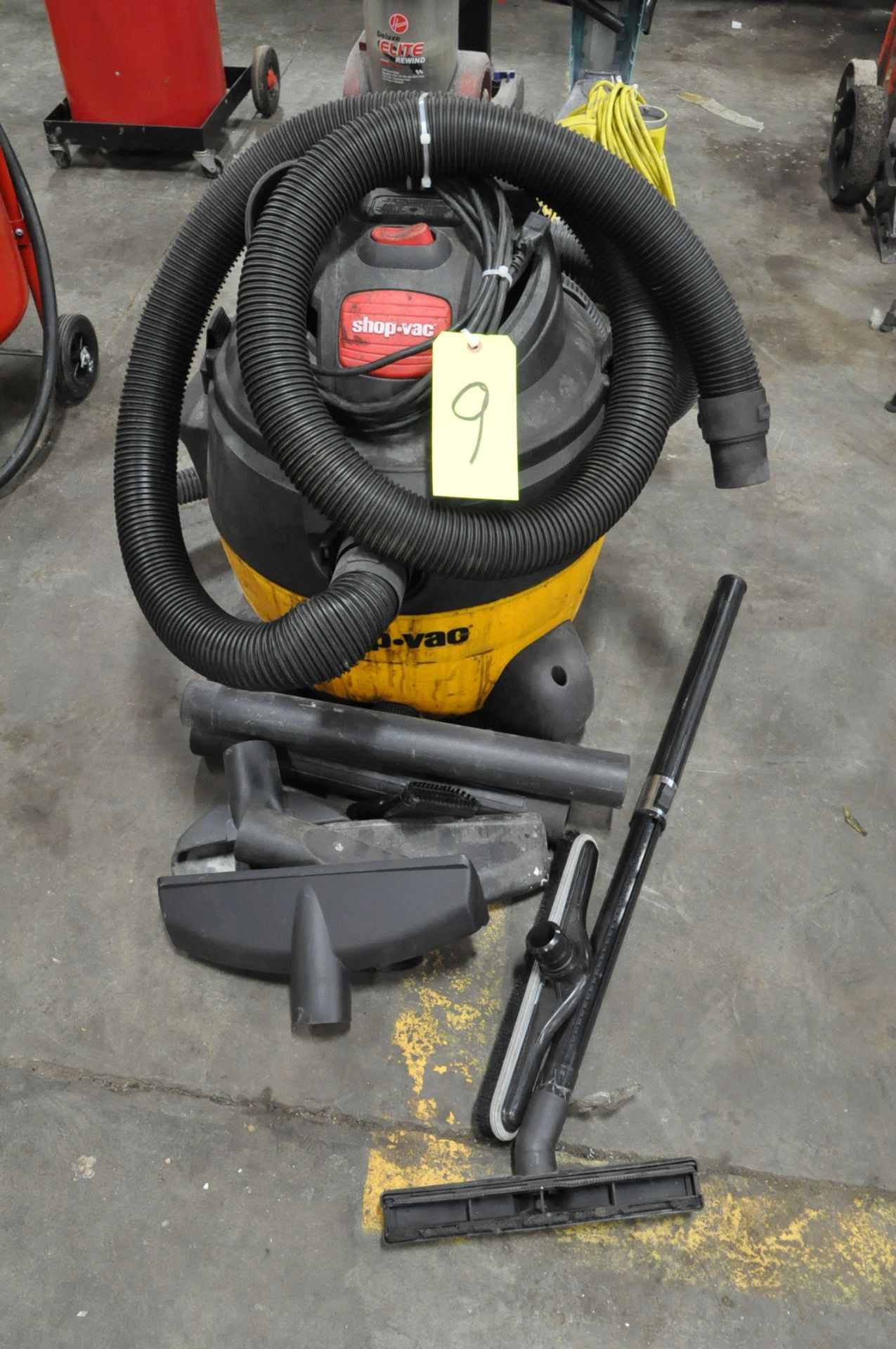 Shop Vac Brand Portable Shop Vacuum with Hose and Attachments