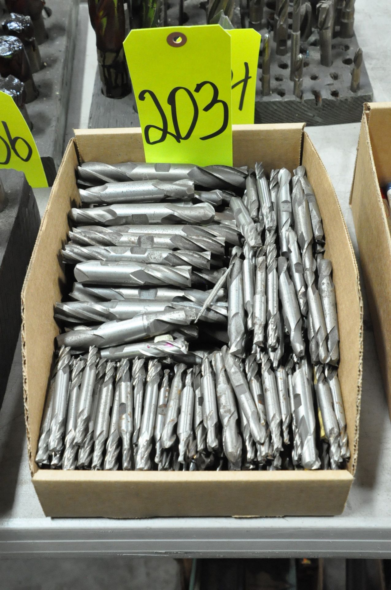 Lot-Double End Mills in (1) Box
