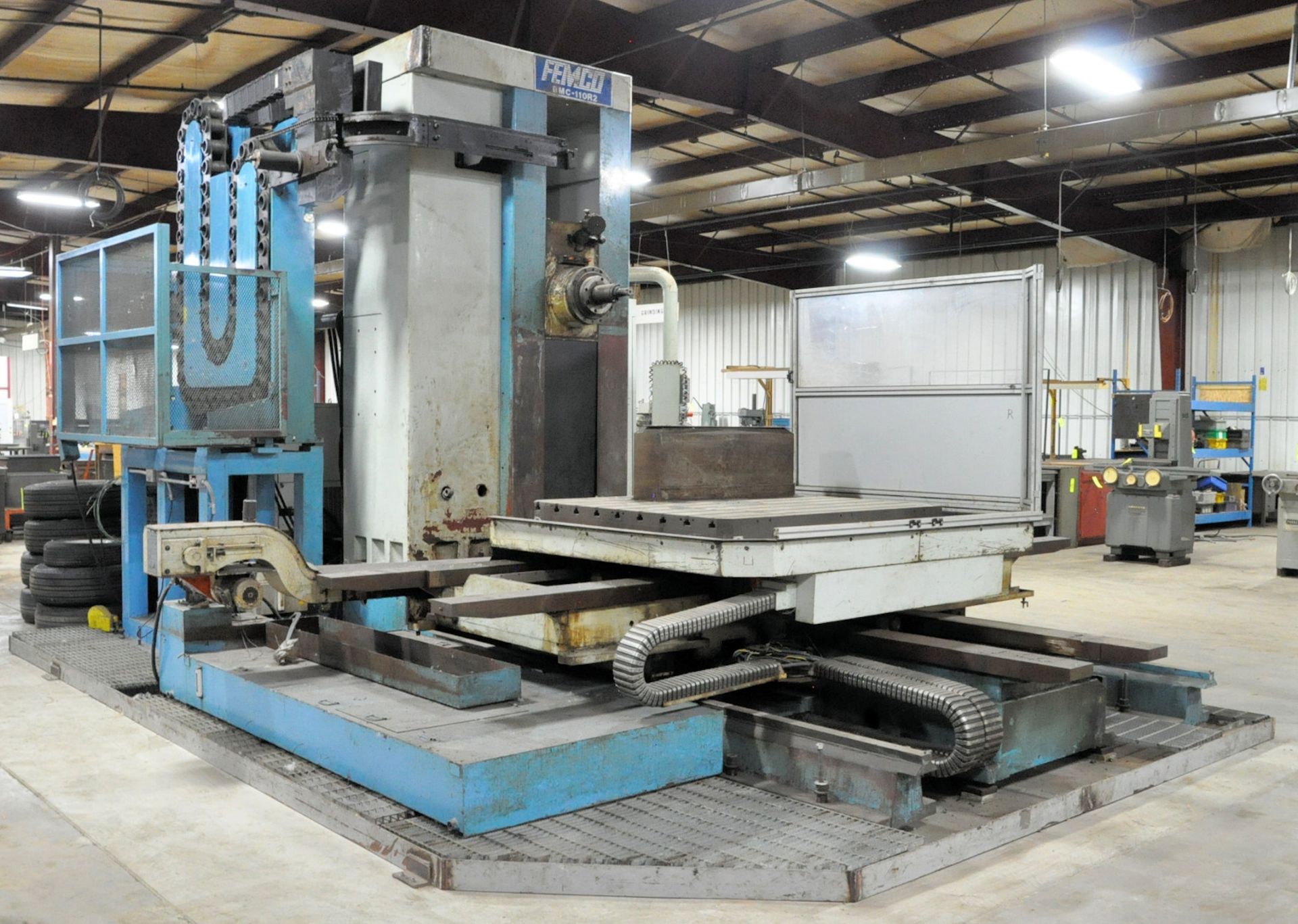 Femco Model BMC-110R2, Horizontal Boring/Milling Machine, - Image 4 of 9