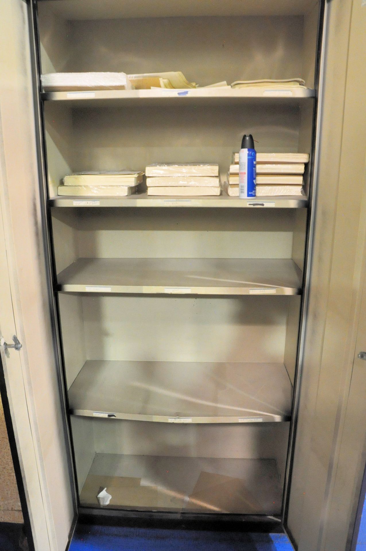 Lot-(4) 2-Door Storage Cabinets with Misc. Contents - Bild 2 aus 5