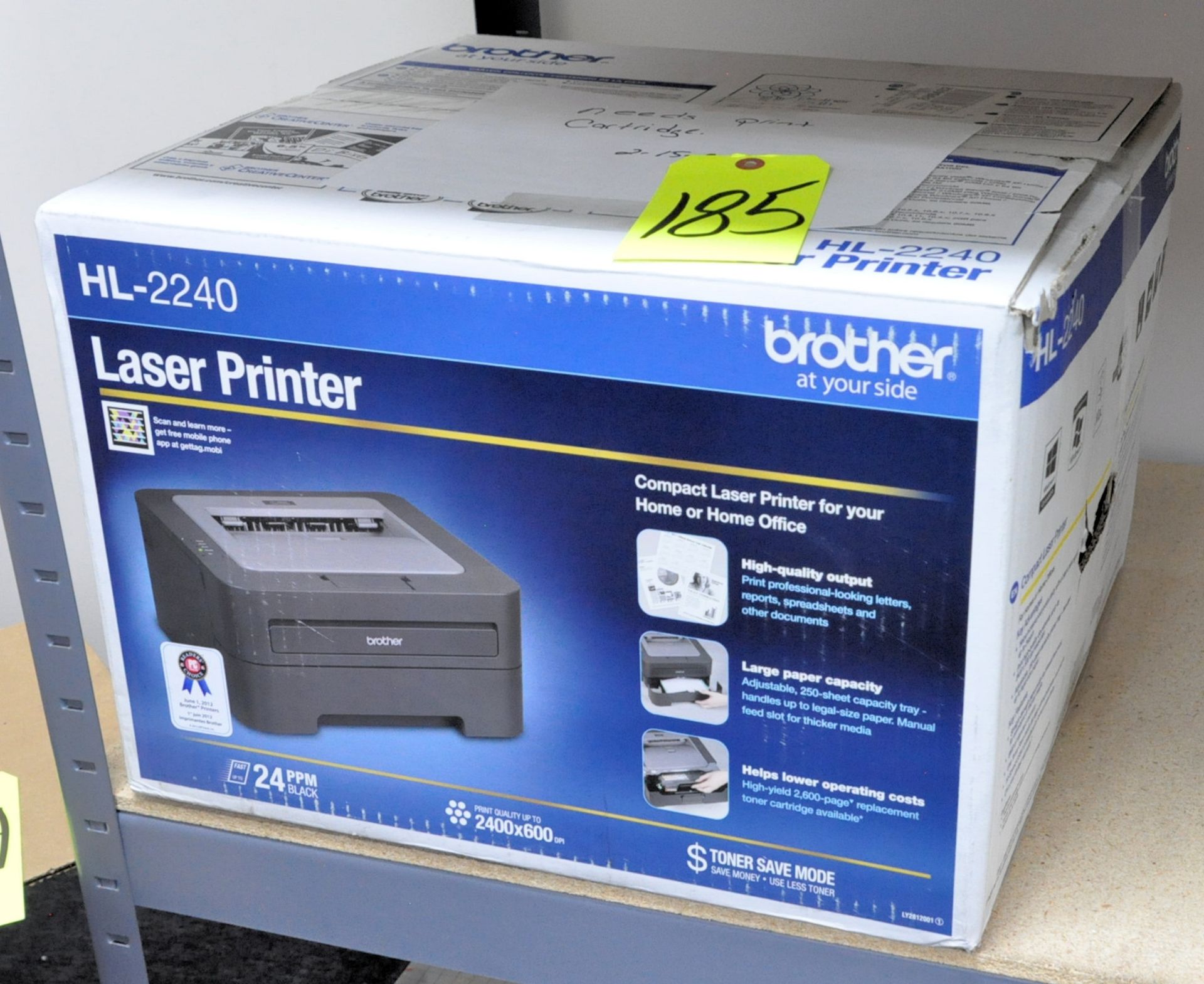 Brother HL-2240 Laser Printer in Box