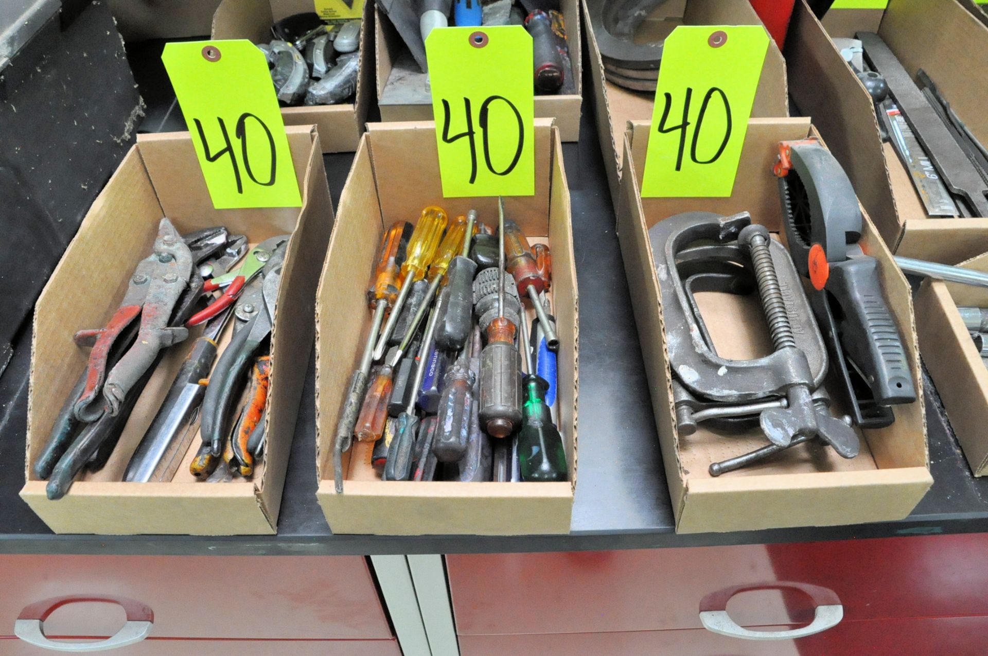 Lot-Various Hand Tools, Tool Boxes, Clamps, etc. in (10) Boxes - Image 5 of 5