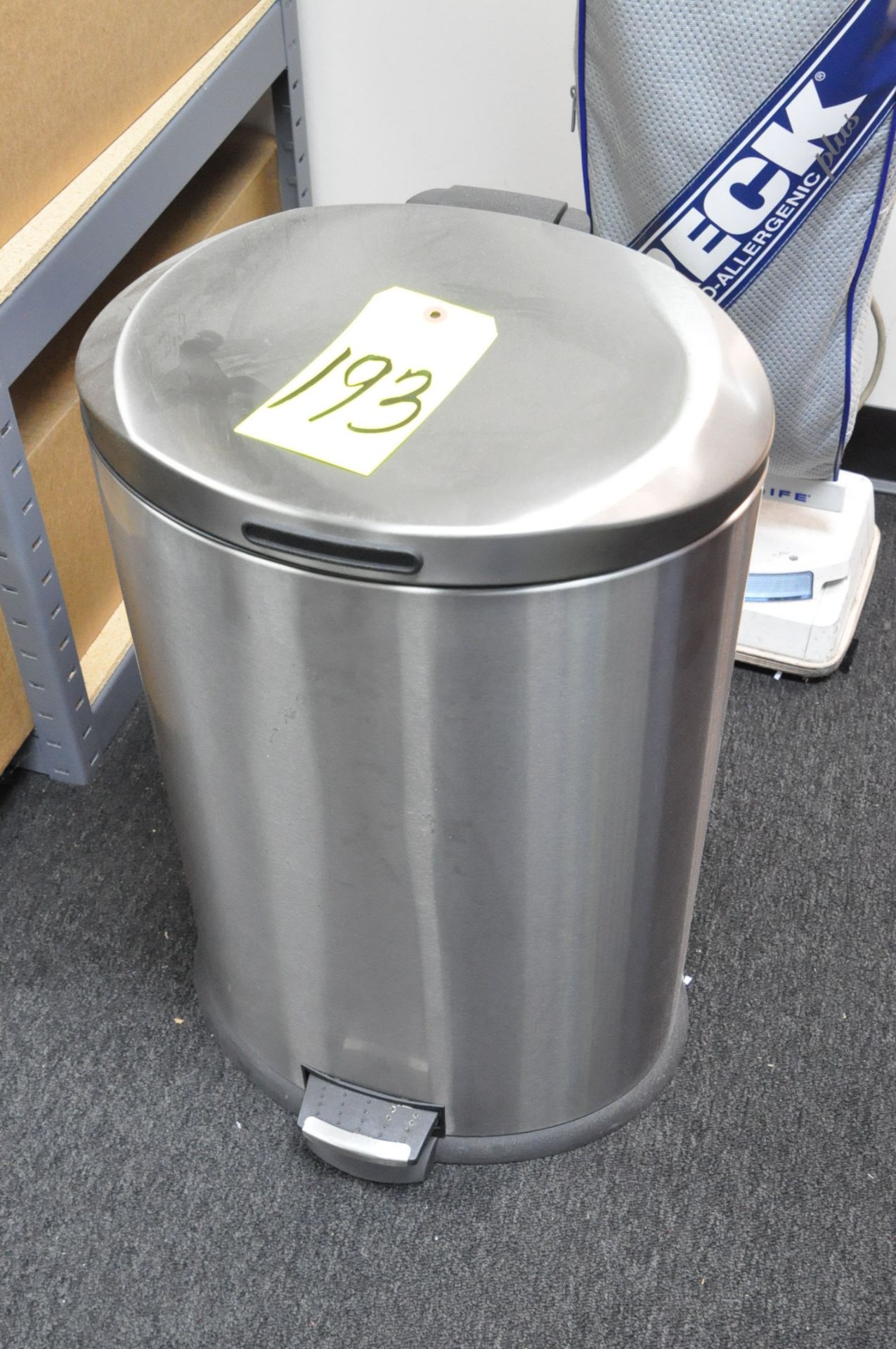 Stainless Steel Flip Top Waste Basket