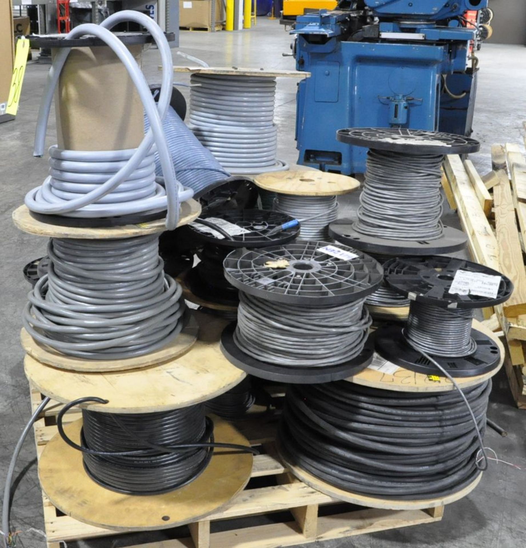 Lot-Spools of Various Industrial Wire on (2) Pallets, (Plant 2) - Image 2 of 5