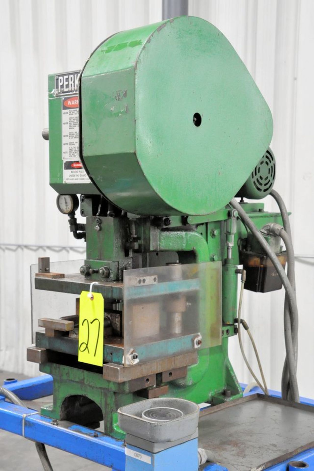 Perkins Model 5-C, 5-Ton Capacity Open Back Punch Press, - Image 2 of 4