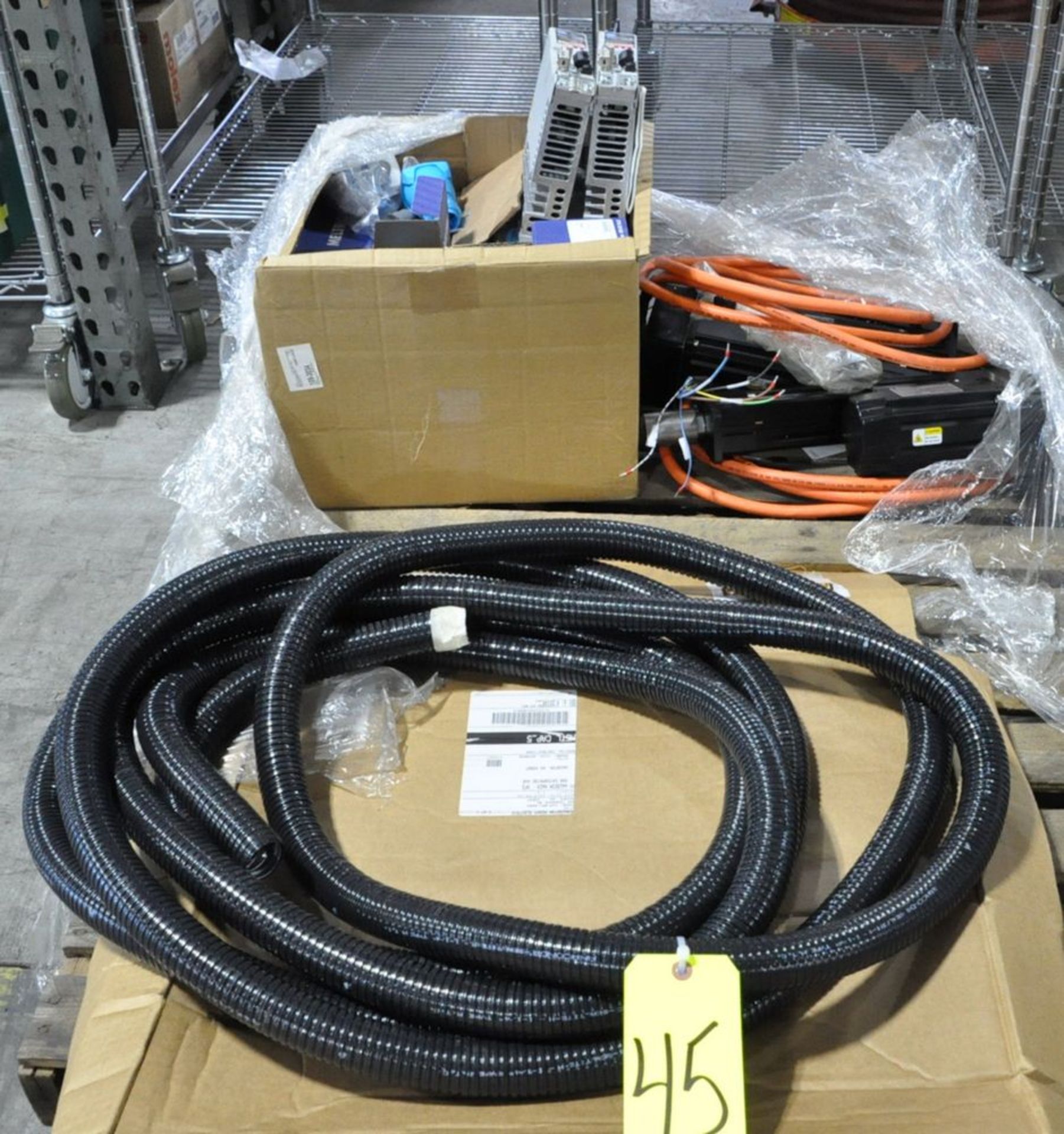 Lot-Flex Conduit, A-B Kinetix 5500 Servo Drives, Connectors, Inverter