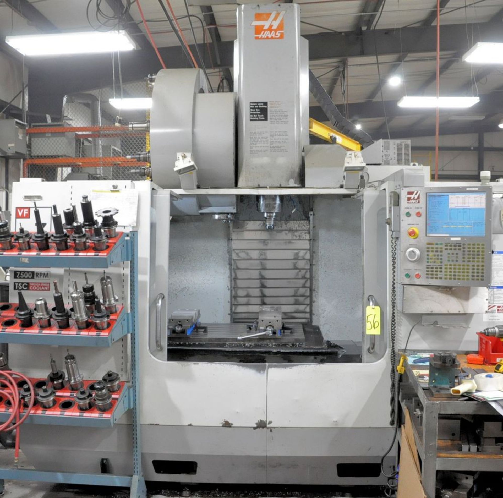 Haas Model VF-3YT/50, CNC Vertical Machining Center,