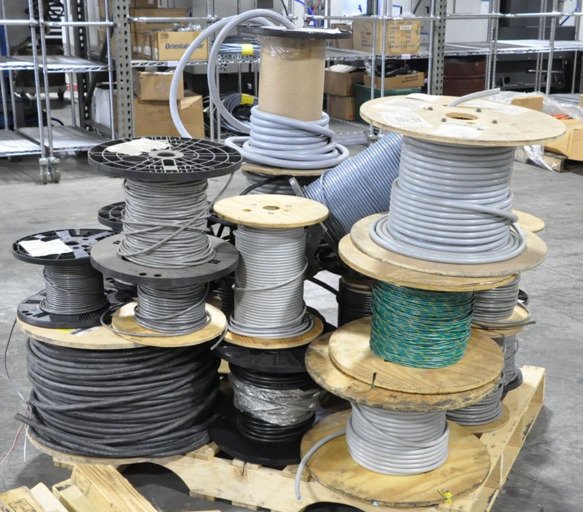 Lot-Spools of Various Industrial Wire on (2) Pallets, (Plant 2) - Image 3 of 5