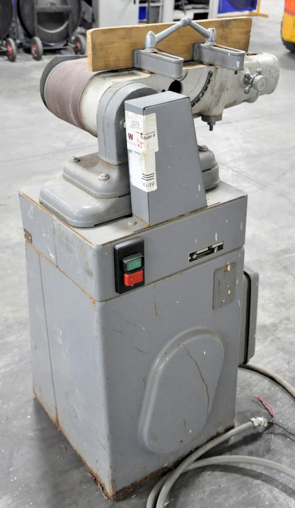 Rockwell Model 31-520, 6" Horizontal Belt Sander, S/n LG2977, - Image 2 of 2