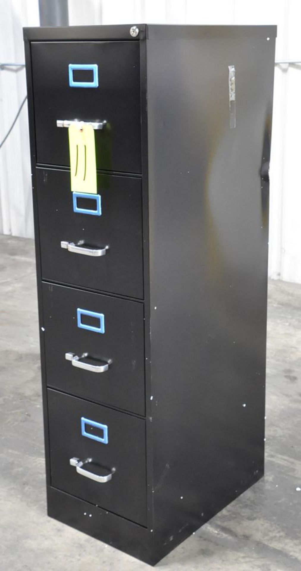 4-Drawer Black Vertical Filing Cabinet, (Plant 2) - Image 2 of 2