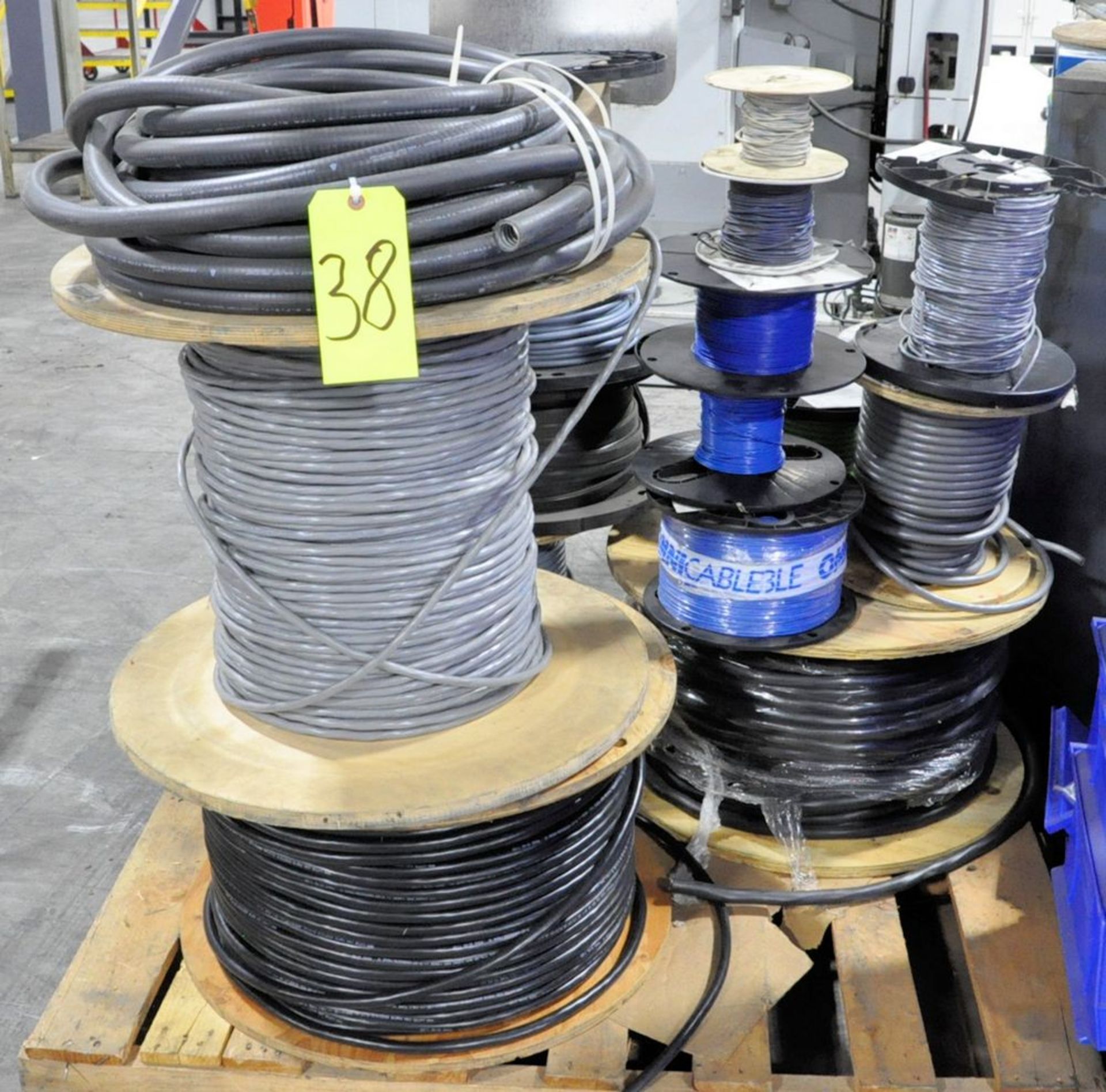 Lot-Spools of Various Industrial Wire on (2) Pallets, (Plant 2) - Image 4 of 5