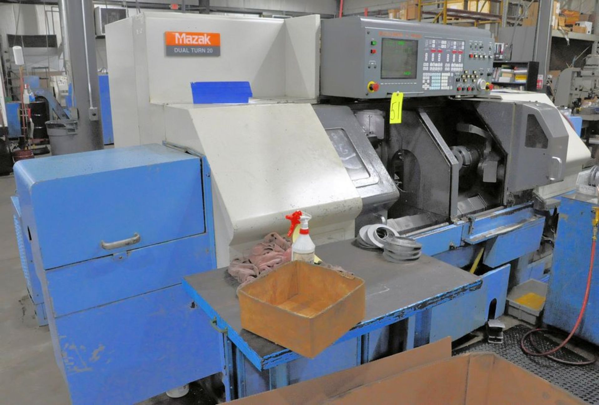 Mazak Model DuL Turn 20, CNC Lathe, S/n 337121876 (1996), - Image 2 of 6