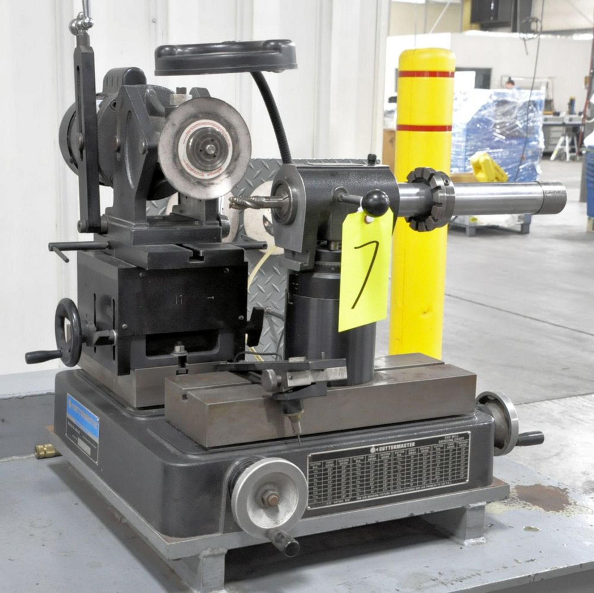 Cutter Master Model MG-30, Endmill Sharpener, S/n 5716 (2000),