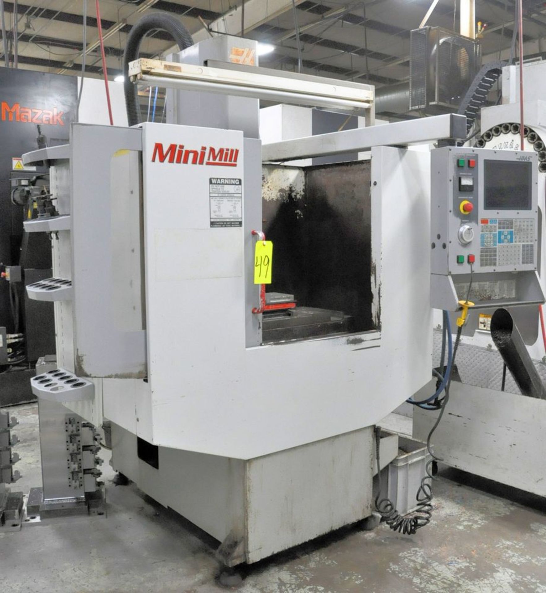 Haas Model Mini-Mill CNC Vertical Machining Center, S/n 26993 - Image 3 of 8
