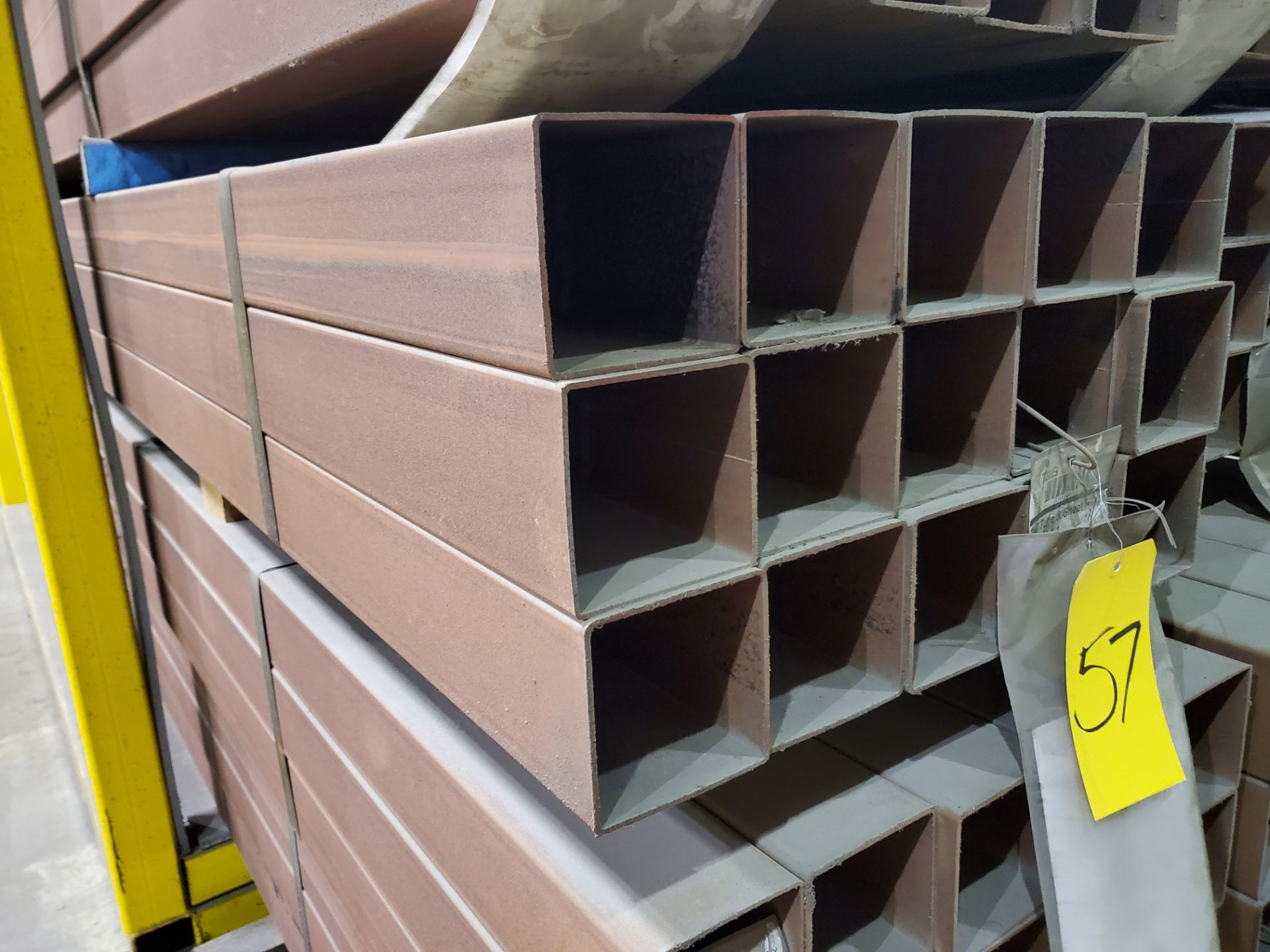 Bulk Bid: Lots 57 - 81 (14GA X 4SQ X 466 Steel Tube)