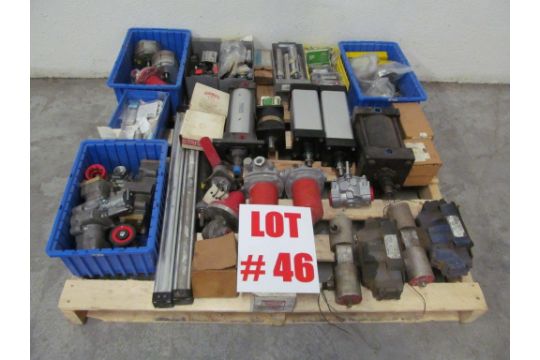 (1) LOT ASSORTMENT OF AIR CYLINDERS & CONTROLS