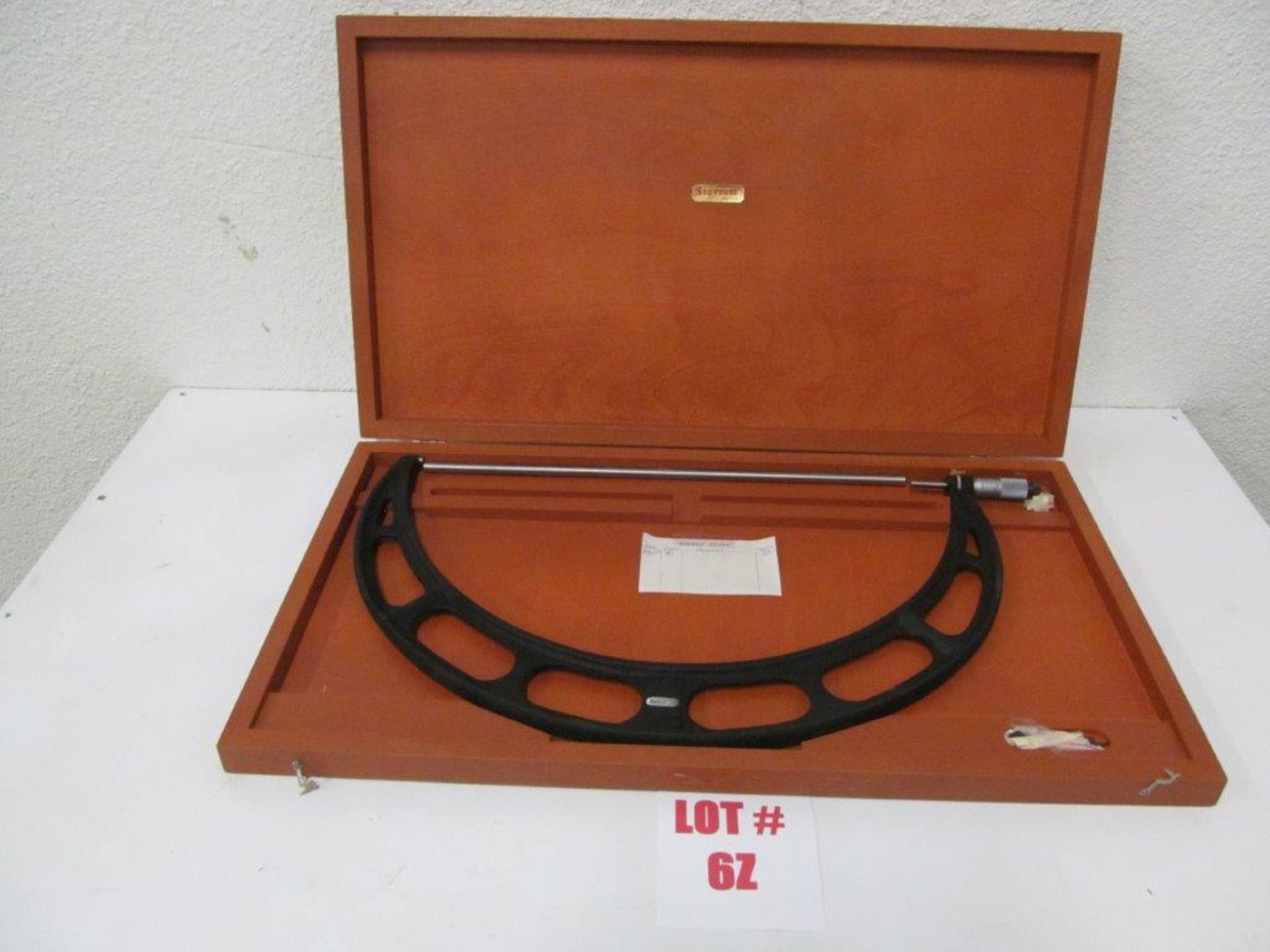 STARRETT MICROMETER, 19'' TO 20'' CAPACITY, LOCATION, HAWKESBURY, ONTARIO