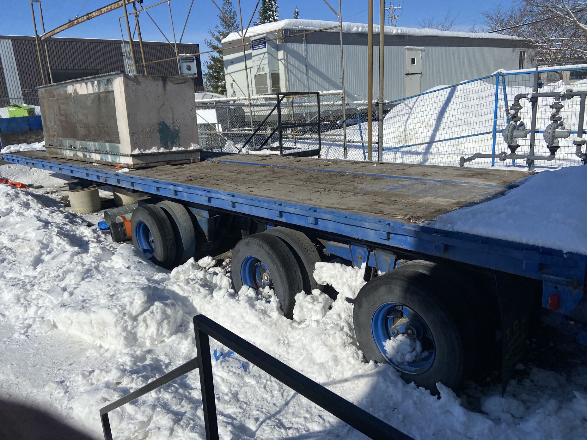 FLATBED TRAILER, 45’6” L x 8’1” W, LOCATION, OTTAWA, ONTARIO - Image 2 of 2