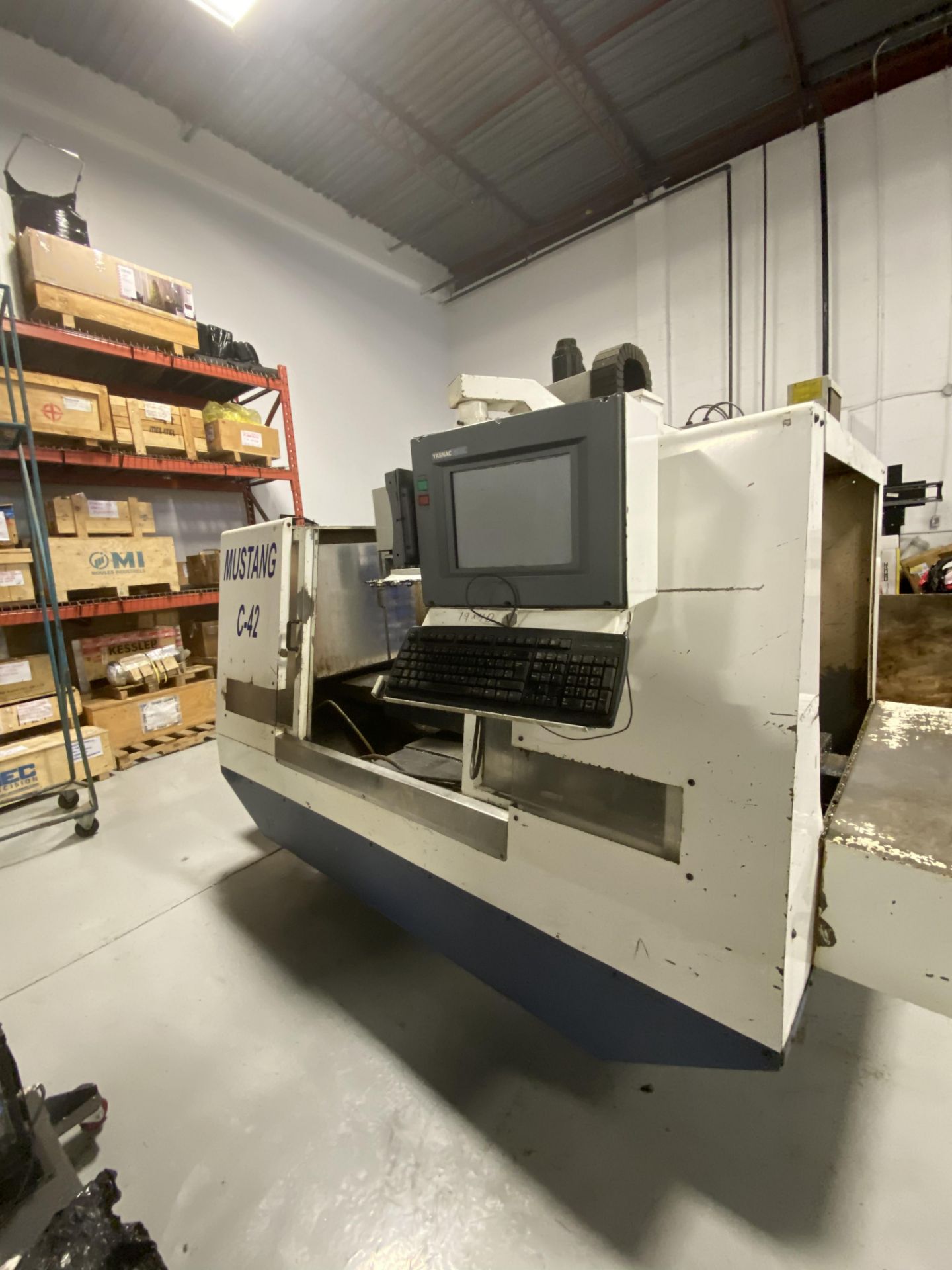 CNC MUSTANG C42 MILLING MACHINE, LOCATION, MONTREAL, QUEBEC - Image 2 of 7