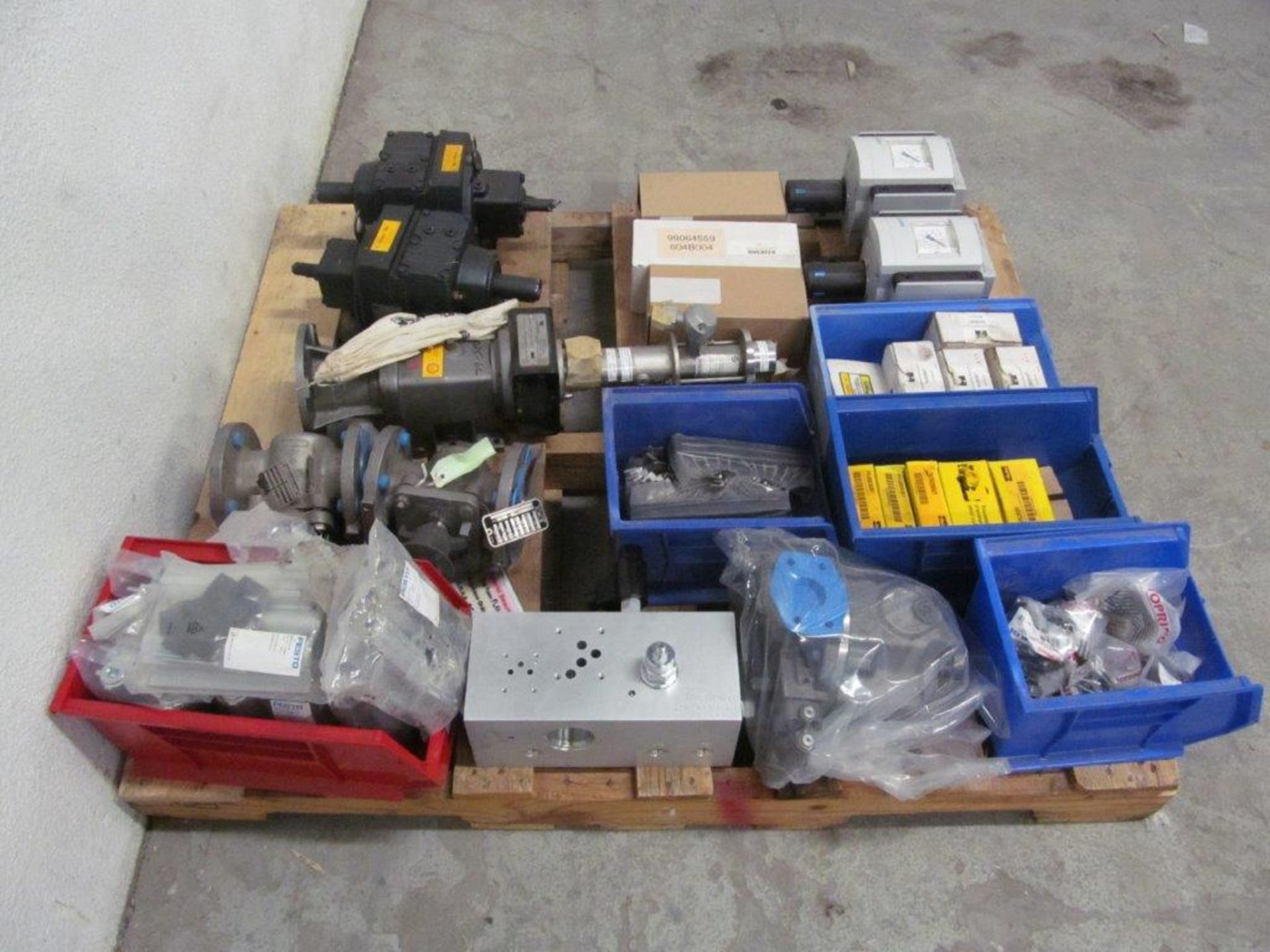 ASSORTED GEAR VALVES, FLANGES, FESTO, GEAR REDUCERS, ETC., LOCATION, HAWKESBURY, ONTARIO - Image 3 of 3