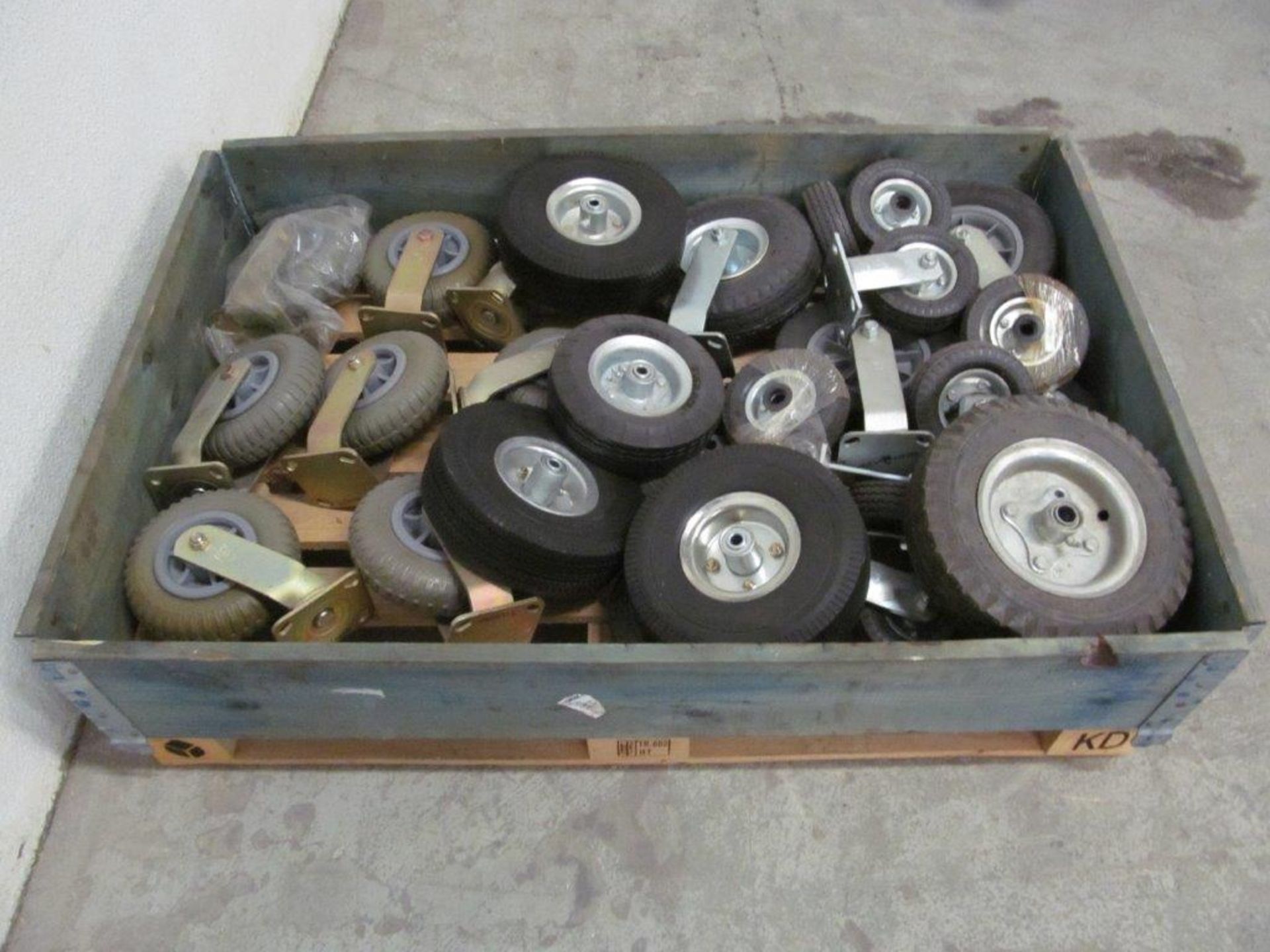 "NEW" ASSORTED RUBBER AIR WHEELS, LOCATION, HAWKESBURY, ONTARIO - Image 2 of 2