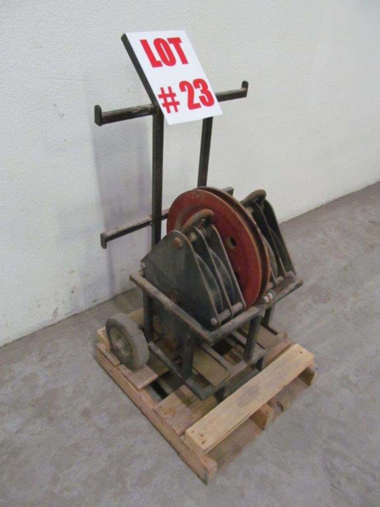 (1) LOT CRANE PULLEYS, LOCATION, HAWKESBURY, ONTARIO