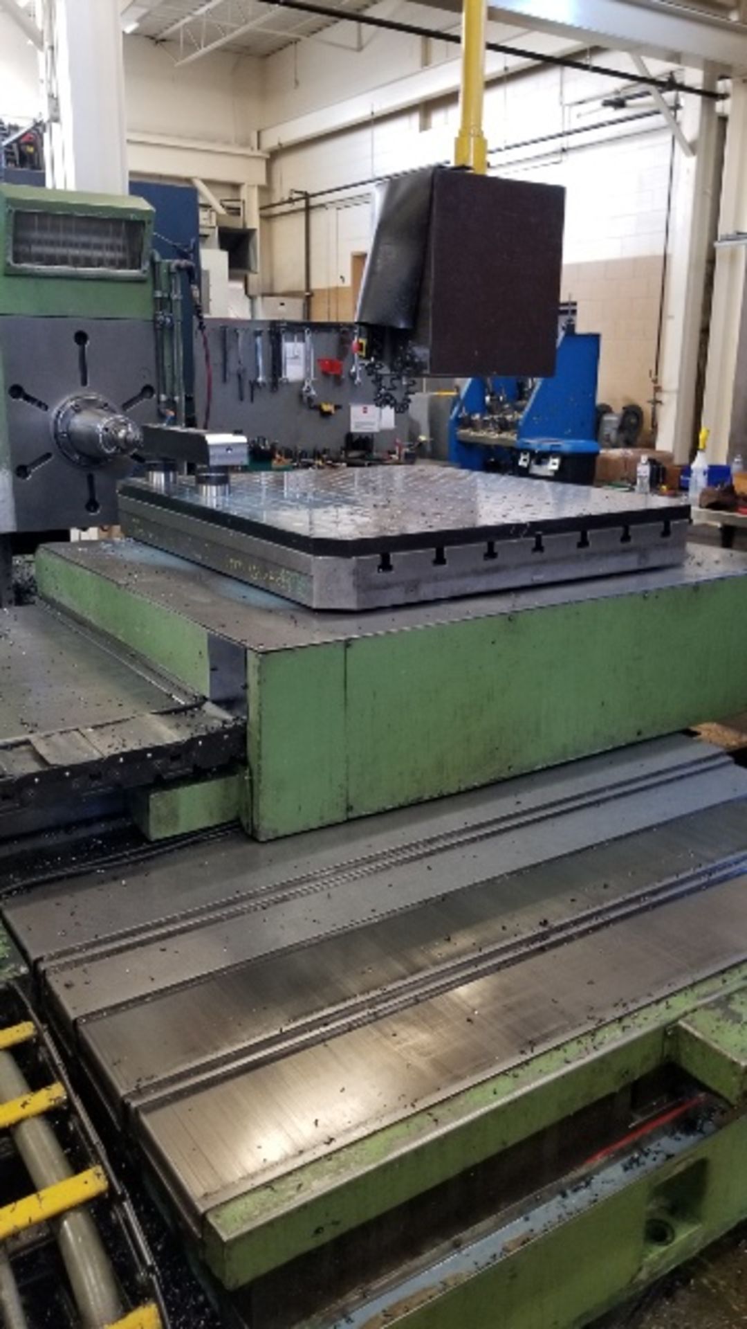 5'' STANKO CNC BORING MILL, TABLE SIZE 49'' X 44'', 426 HEIDENHAIN CONTROL, 50 TAPER, 16-1250 RPM, - Image 3 of 26