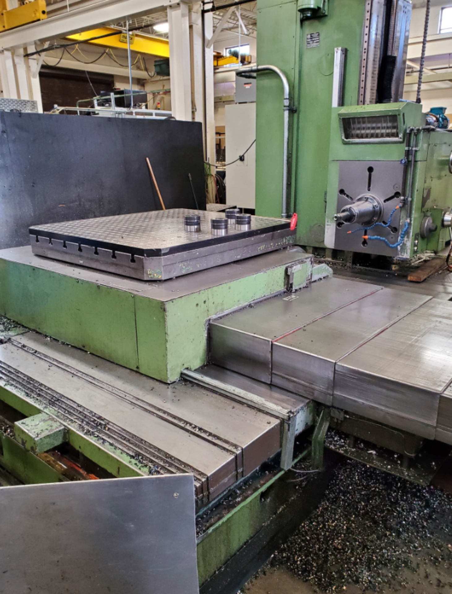 5'' STANKO CNC BORING MILL, TABLE SIZE 49'' X 44'', 426 HEIDENHAIN CONTROL, 50 TAPER, 16-1250 RPM, - Image 26 of 26