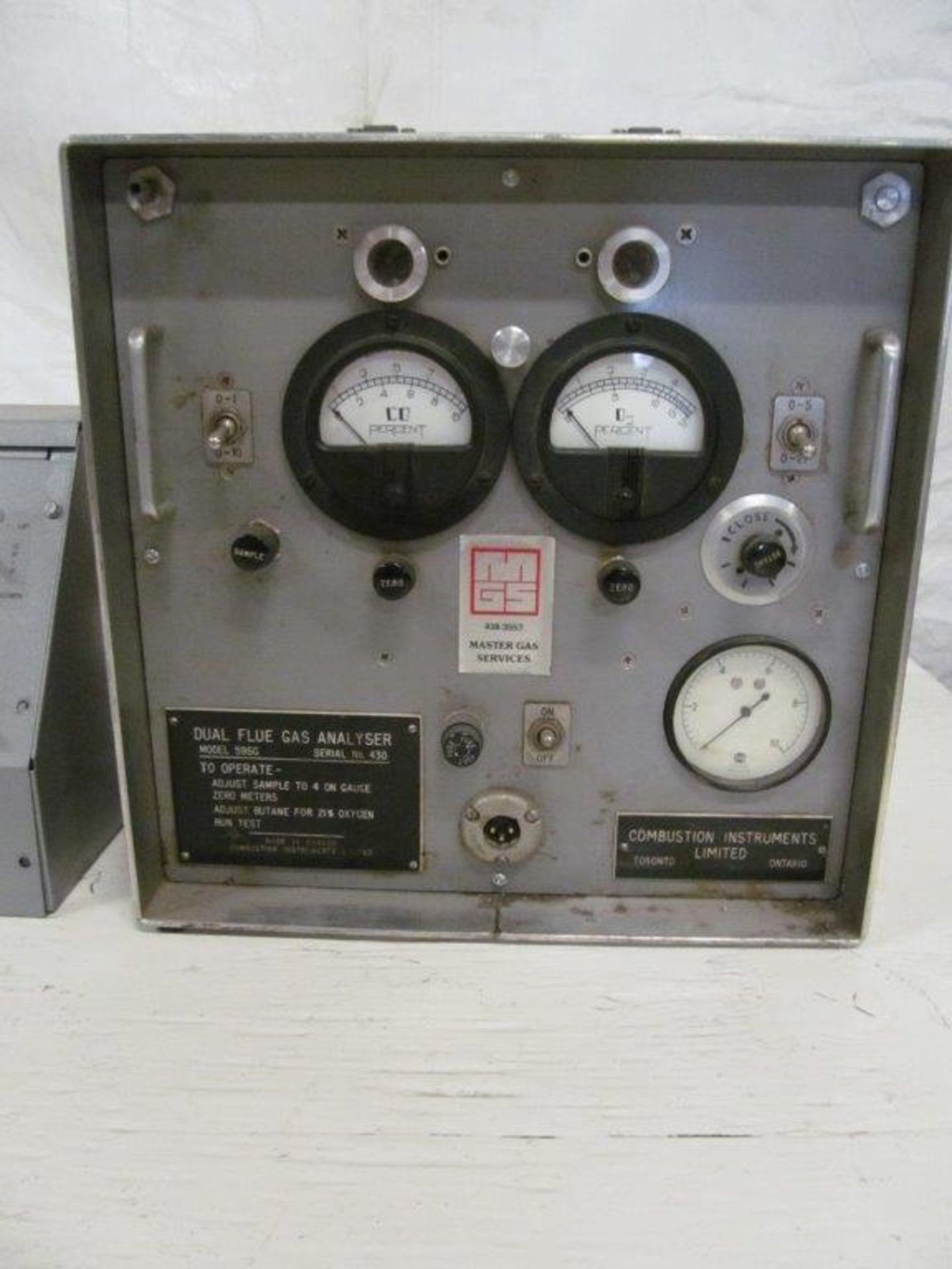 (LOT) ASSORTED METERS & TESTERS (8 UNITS) - Image 10 of 10