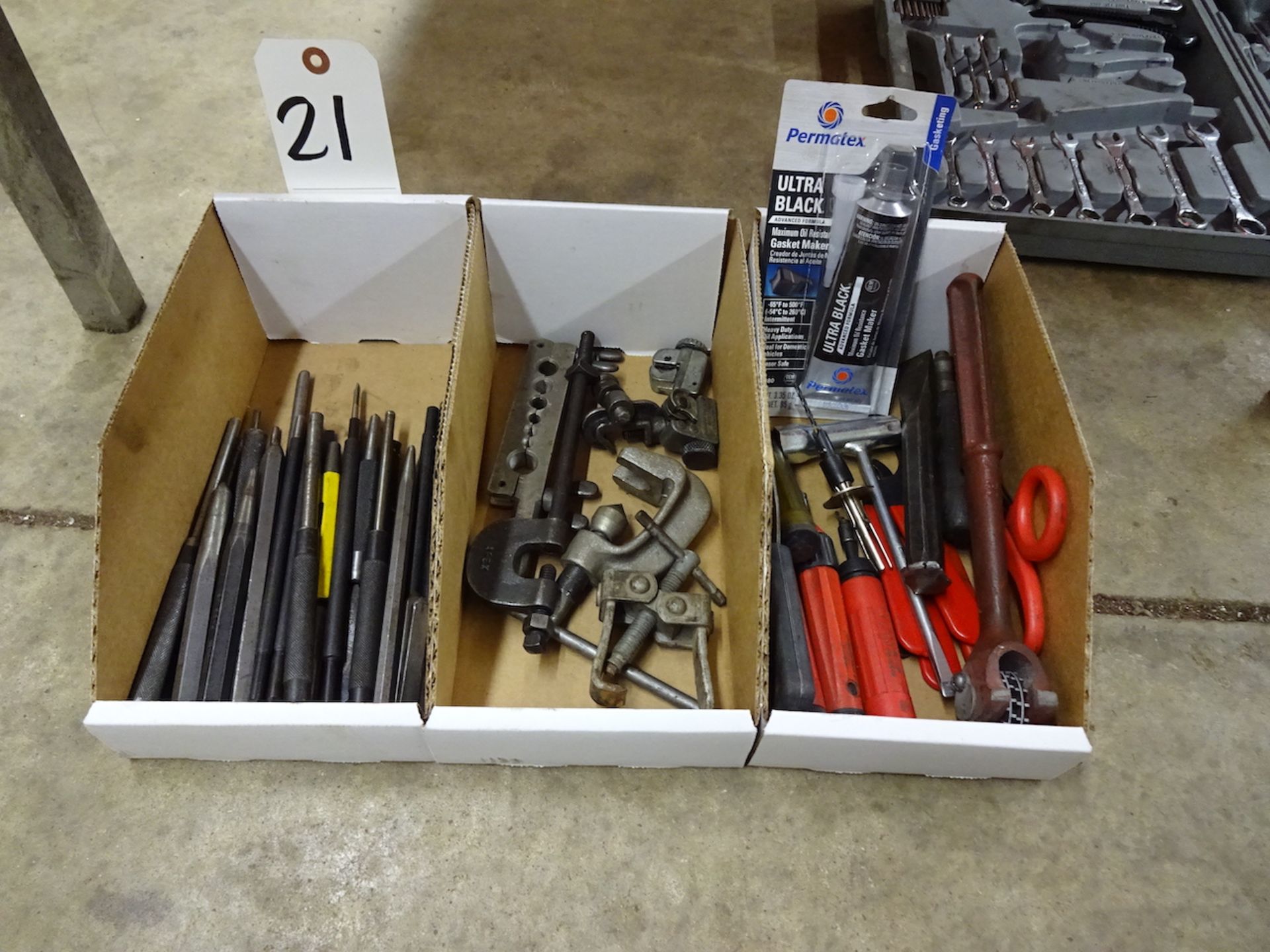 LOT ASSORTED HAND TOOLS (3 BOXES)