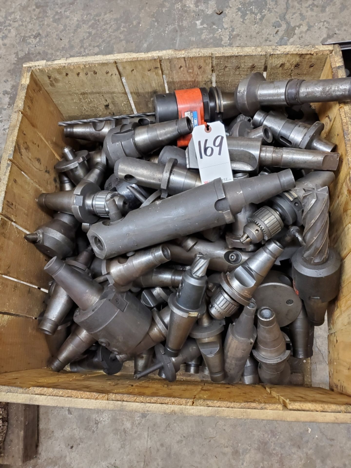 LOT ASSORTED DEVLIEG TOOLING IN (2) CRATES