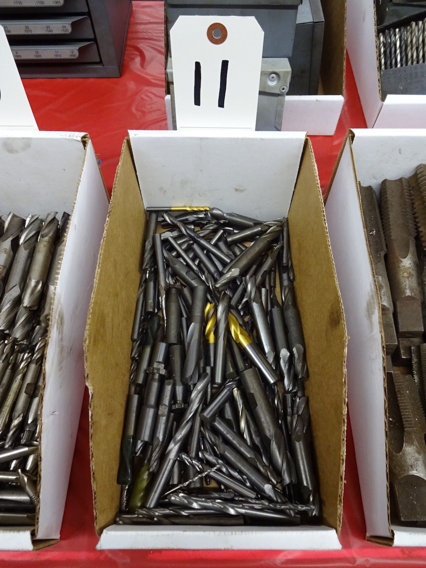 LOT ASSORTED CARBIDE END MILLS