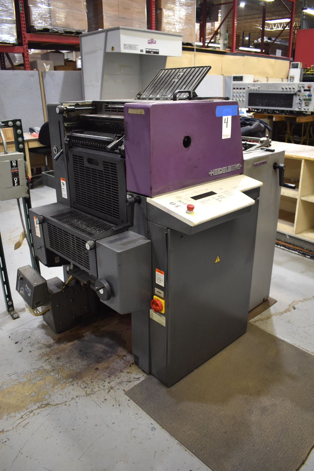 1995 HEIDELBERG 18-1/8 X 13-1/2 (APPROX.) QUICKMASTER TYPE QM46-2 2/C PRINTING PRESS: S/N 956011, - Image 2 of 9