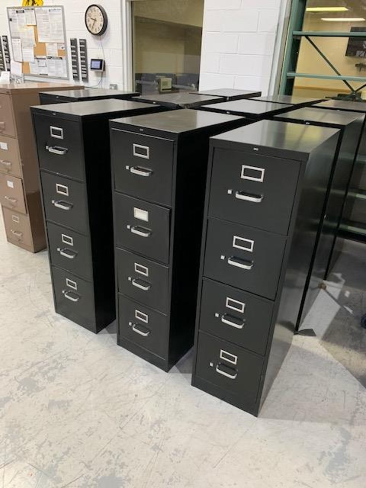 LOT (11) 4-DRAWER FILING CABINETS