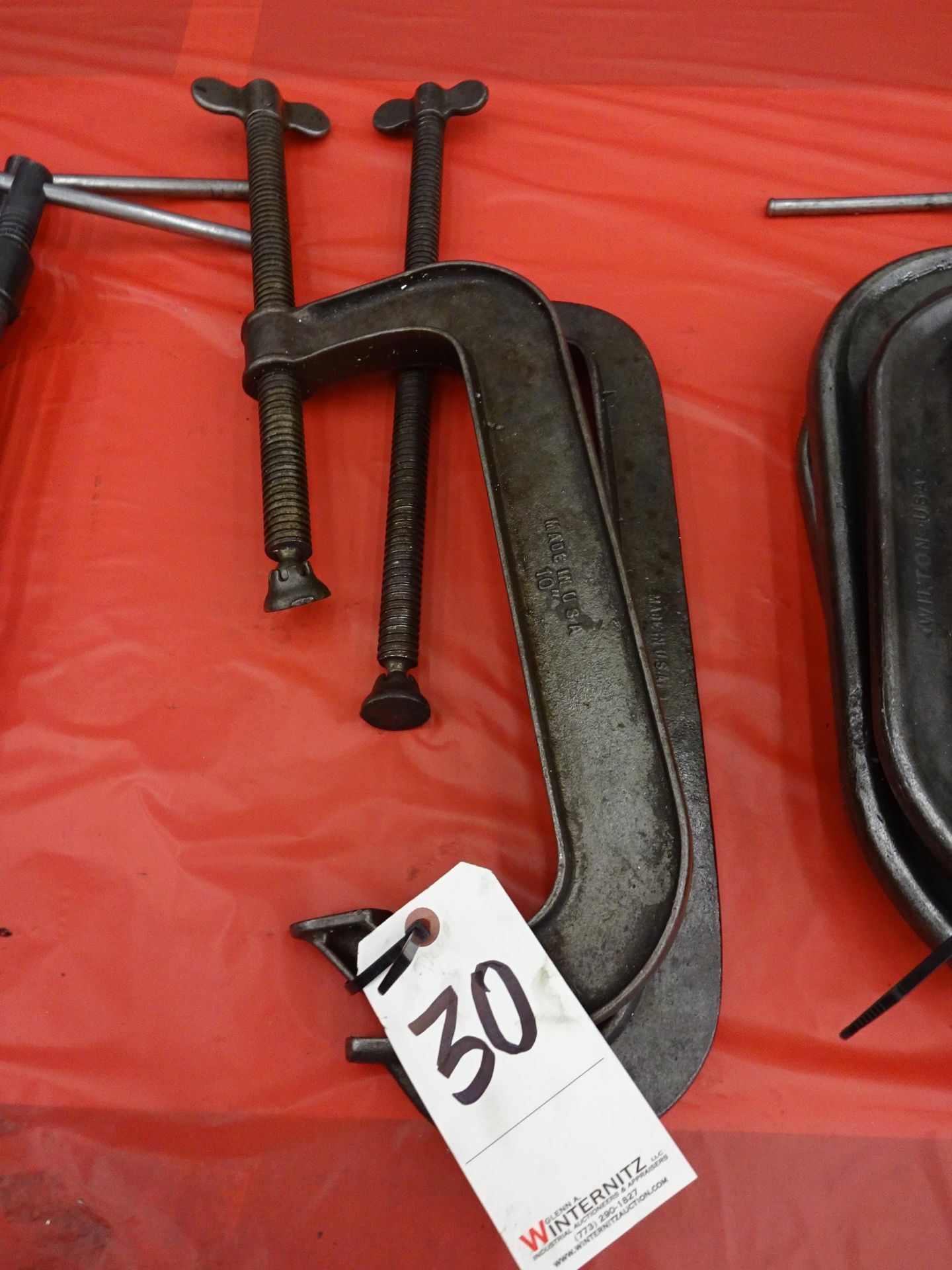 LOT: (2) SARGENT CLAMPS