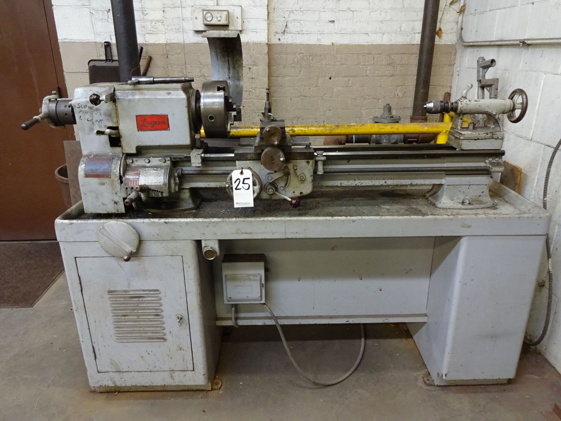 LOGAN MODEL 2957V TOOL ROOM LATHE, S/N 66960