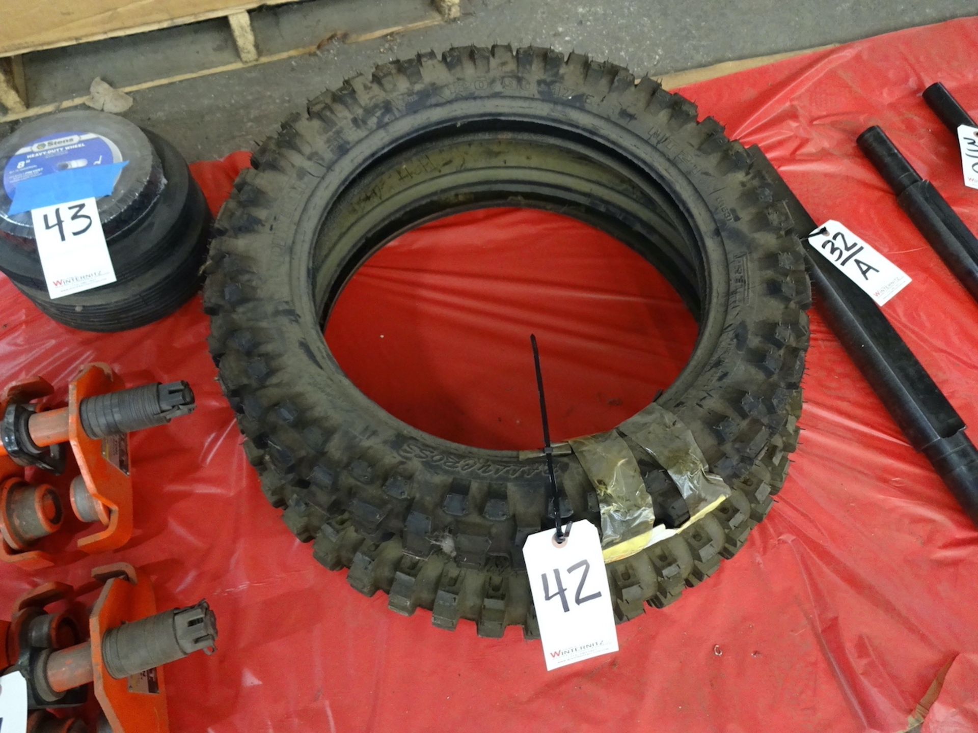 LOT: (2) Pirelli RallyCross 120/90-17 64R MT21 Tires