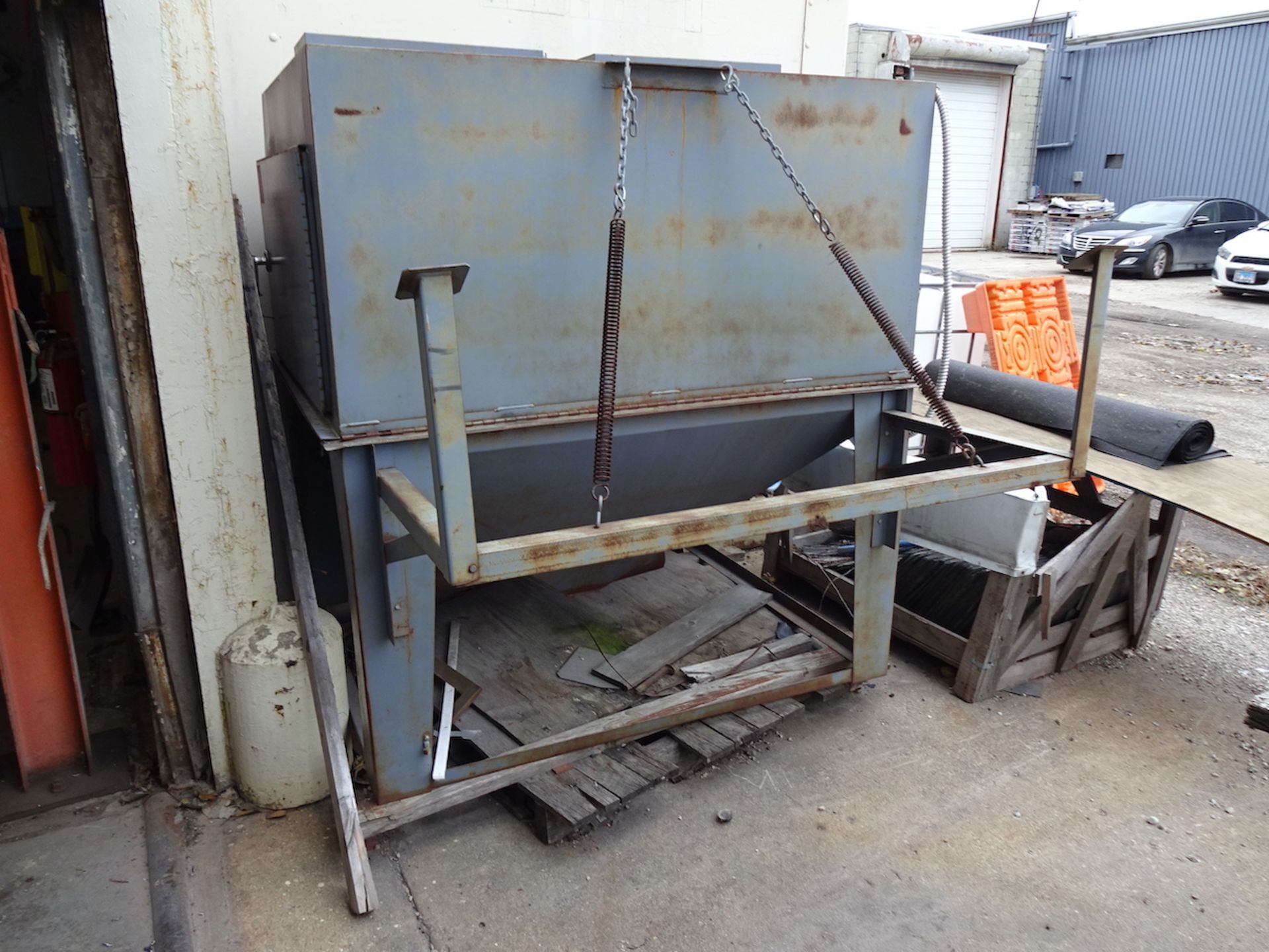 Trinco Model DP850 Dust Collector; Sand Blast Cabinet (missing window) - Image 2 of 4