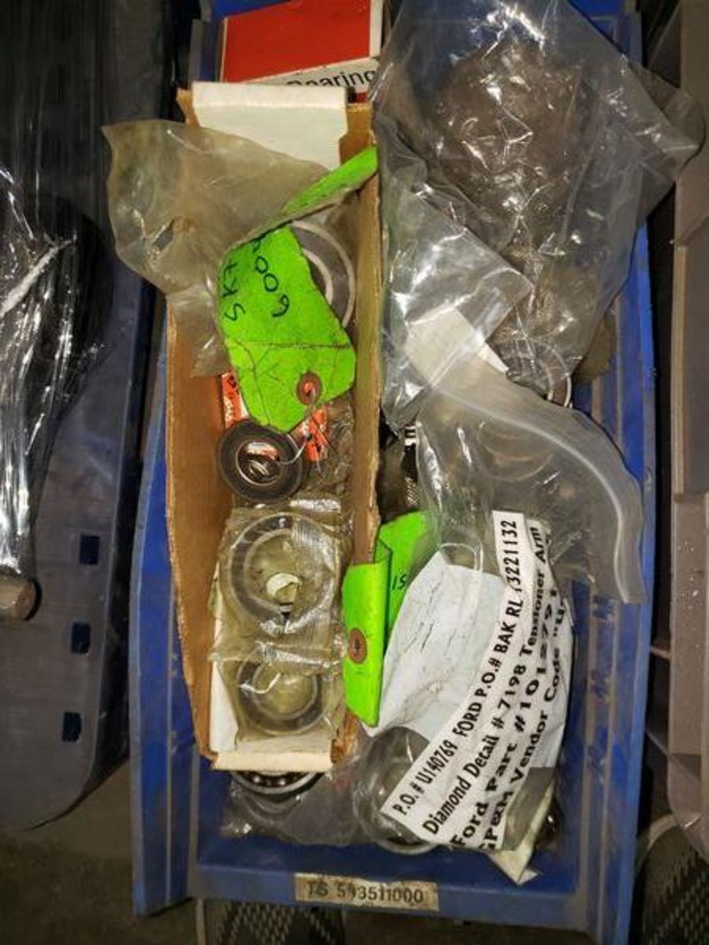 SKID OF ASSORTED BEARINGS AND POWER TRAN MATERIAL - Image 2 of 8