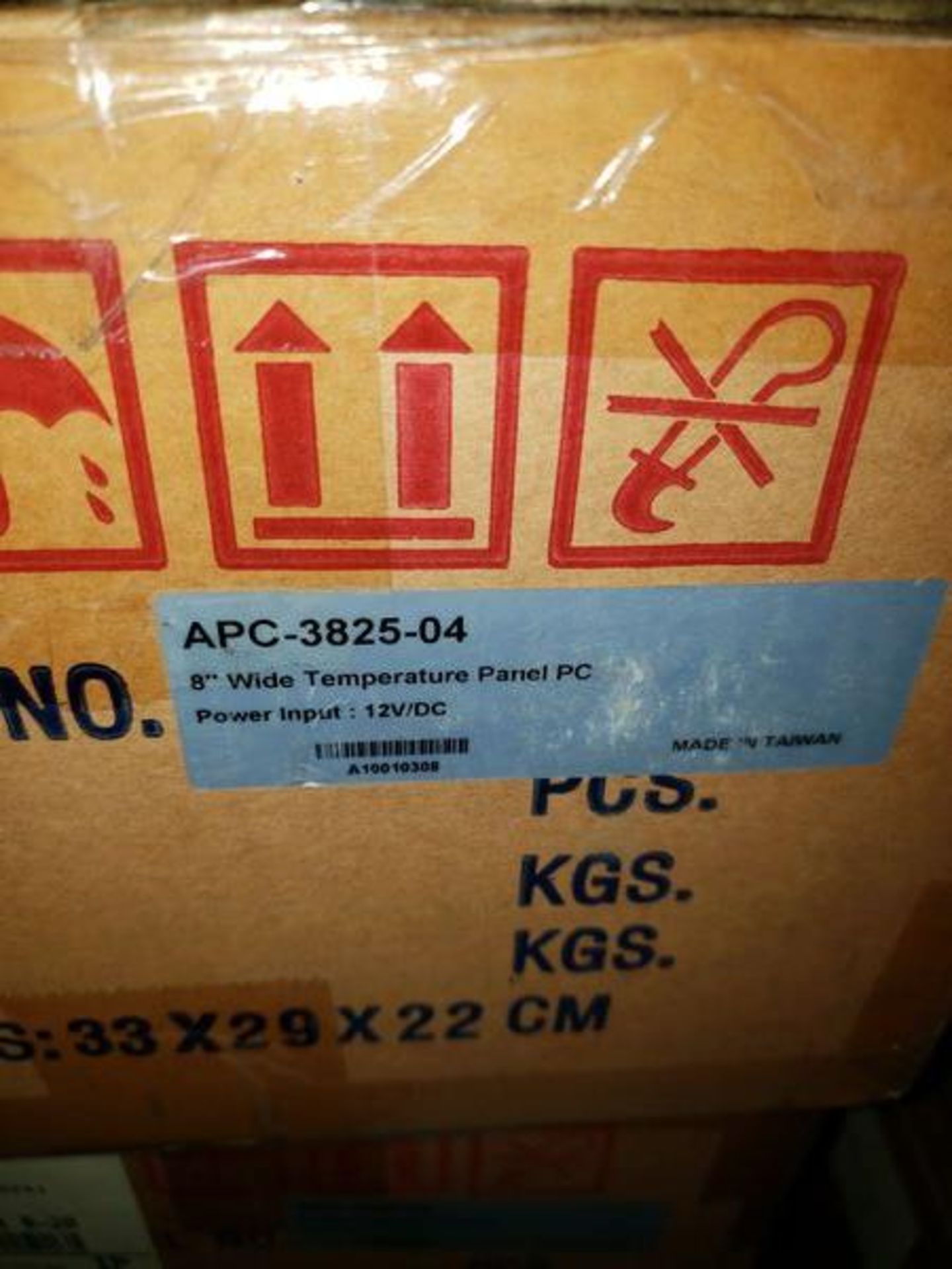 APLEX 8" WIDE TEMPERATURE PANEL PC APC-3825-04 - Image 2 of 4