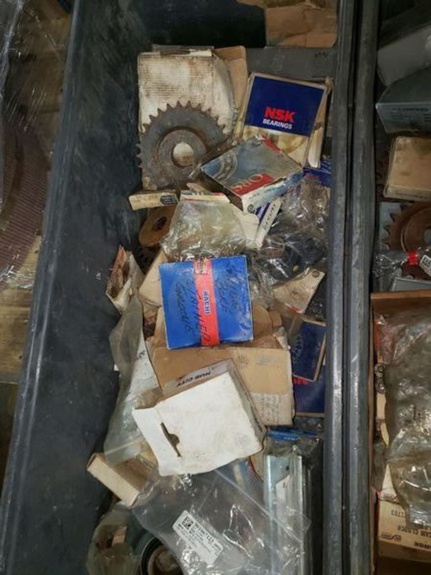 SKID OF ASSORTED BEARINGS AND POWER TRAN MATERIAL - Image 8 of 8