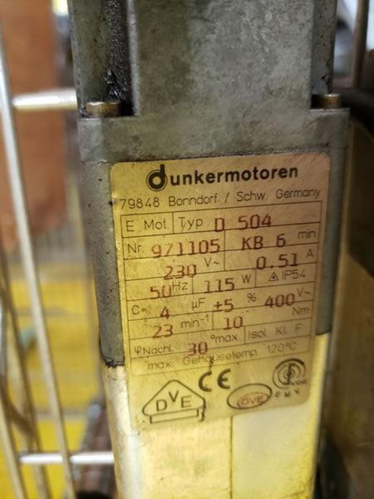 DUNKERMOTOREN SERVO MOTORS - Image 5 of 5