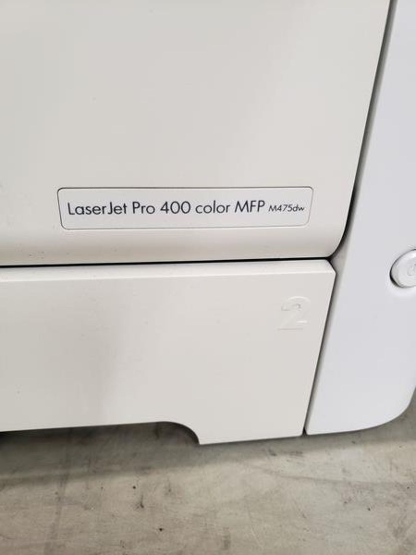 HP LASERJET PRO 400 COLOR MFP M475DW ALL IN ONE - Image 2 of 2