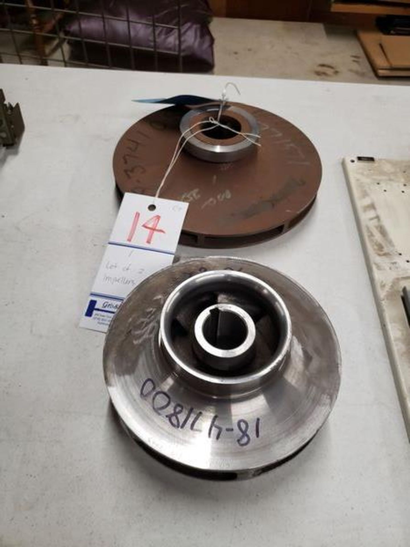 LOT OF 2 IMPELLERS