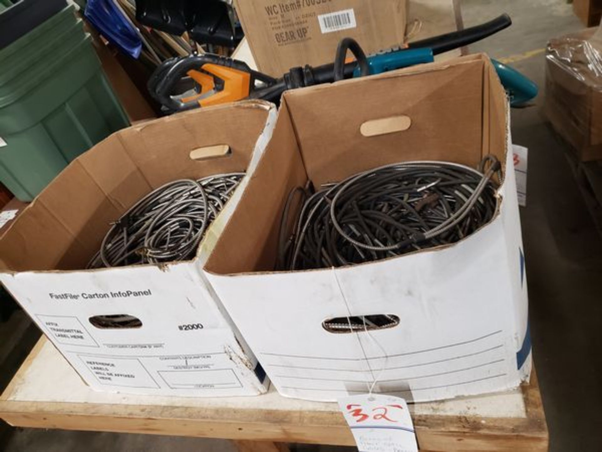 BOXES OF BANNER FIBER OPTIC CABLES