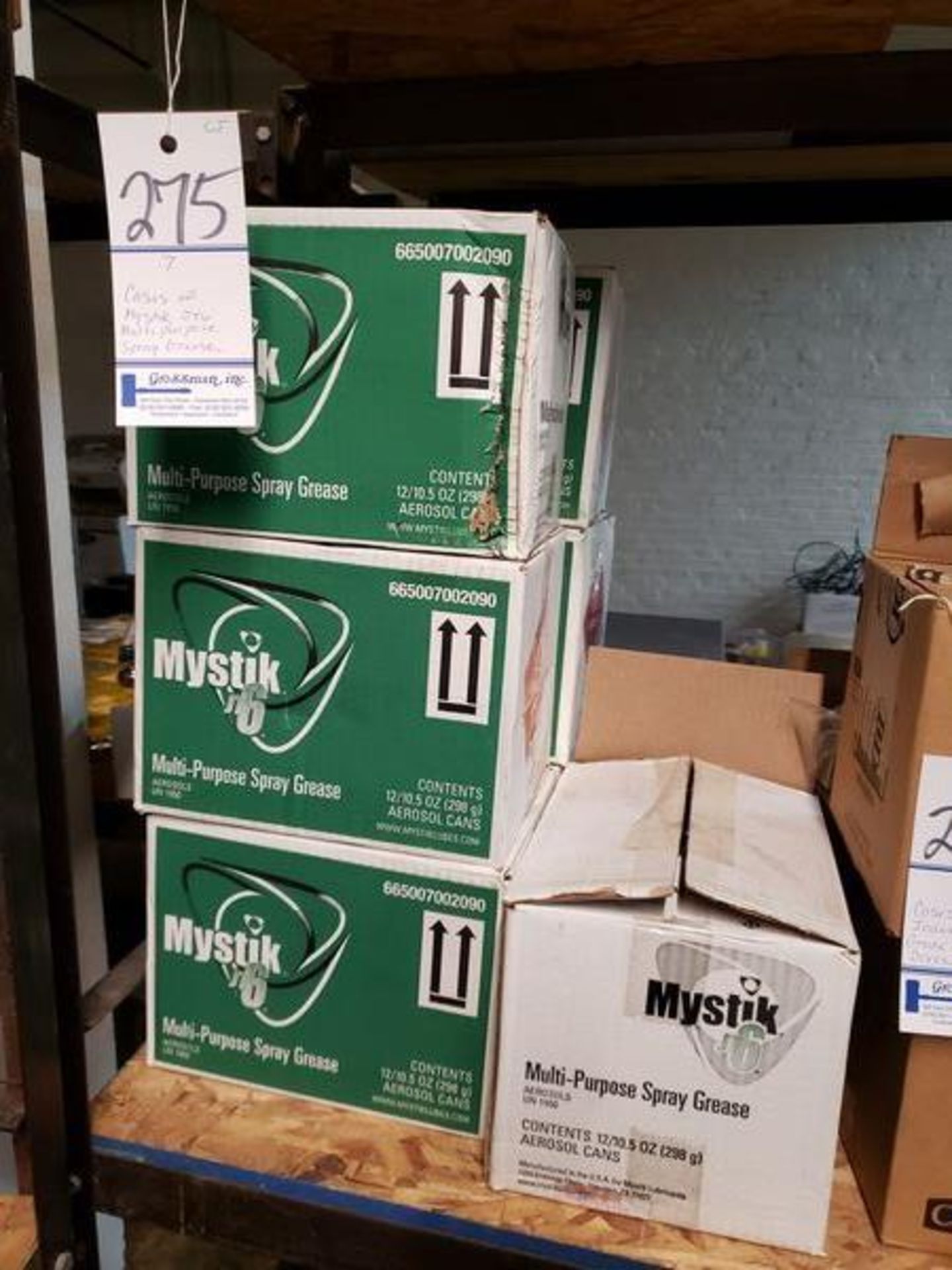 CASES OF MYSTIK JT6 MULTIPURPOSE SPRAY GREASE