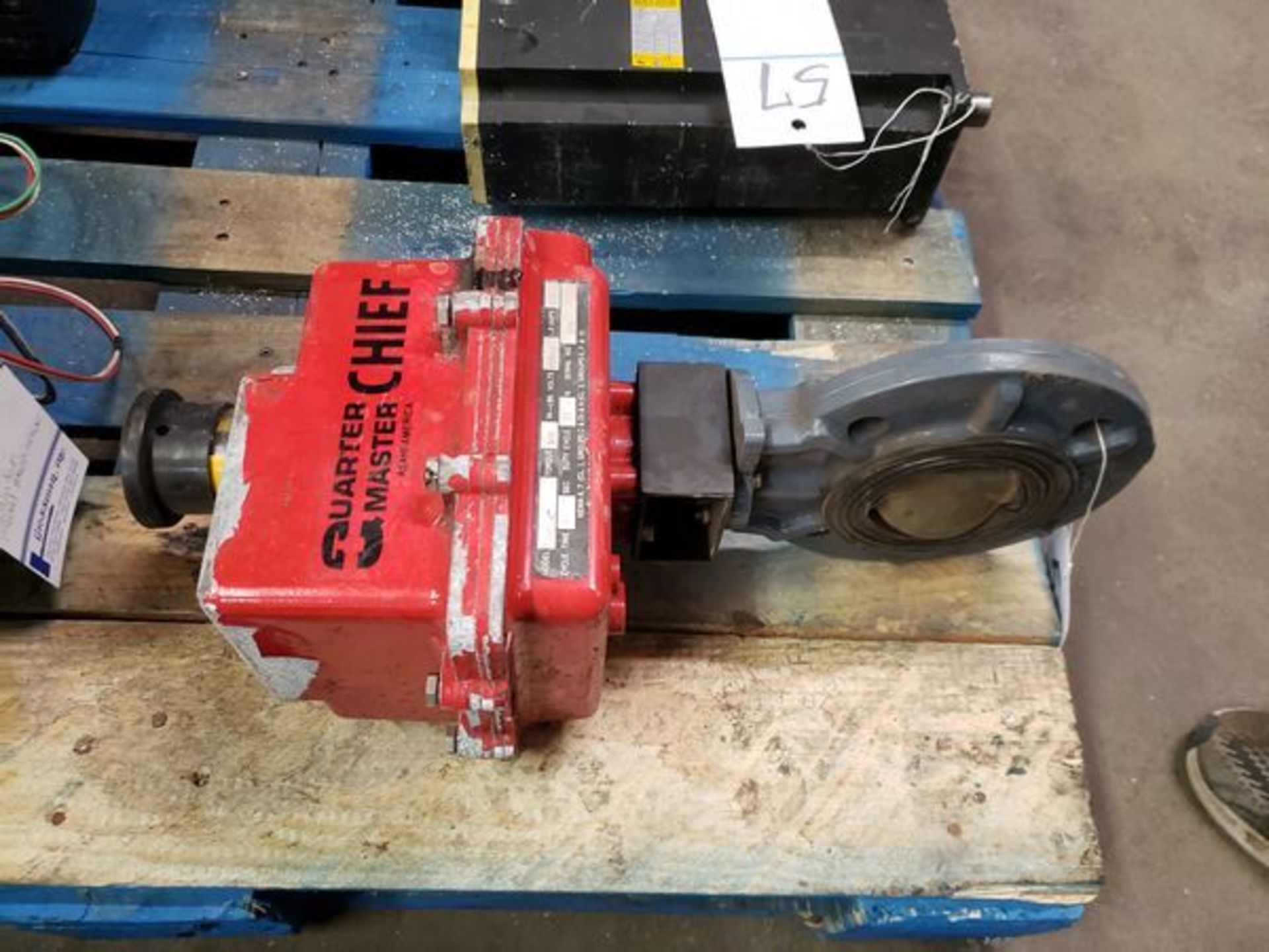 QUARTER MASTER CHIEF ACTUATOR WITH VALVE FOR FIRE SYSTEM